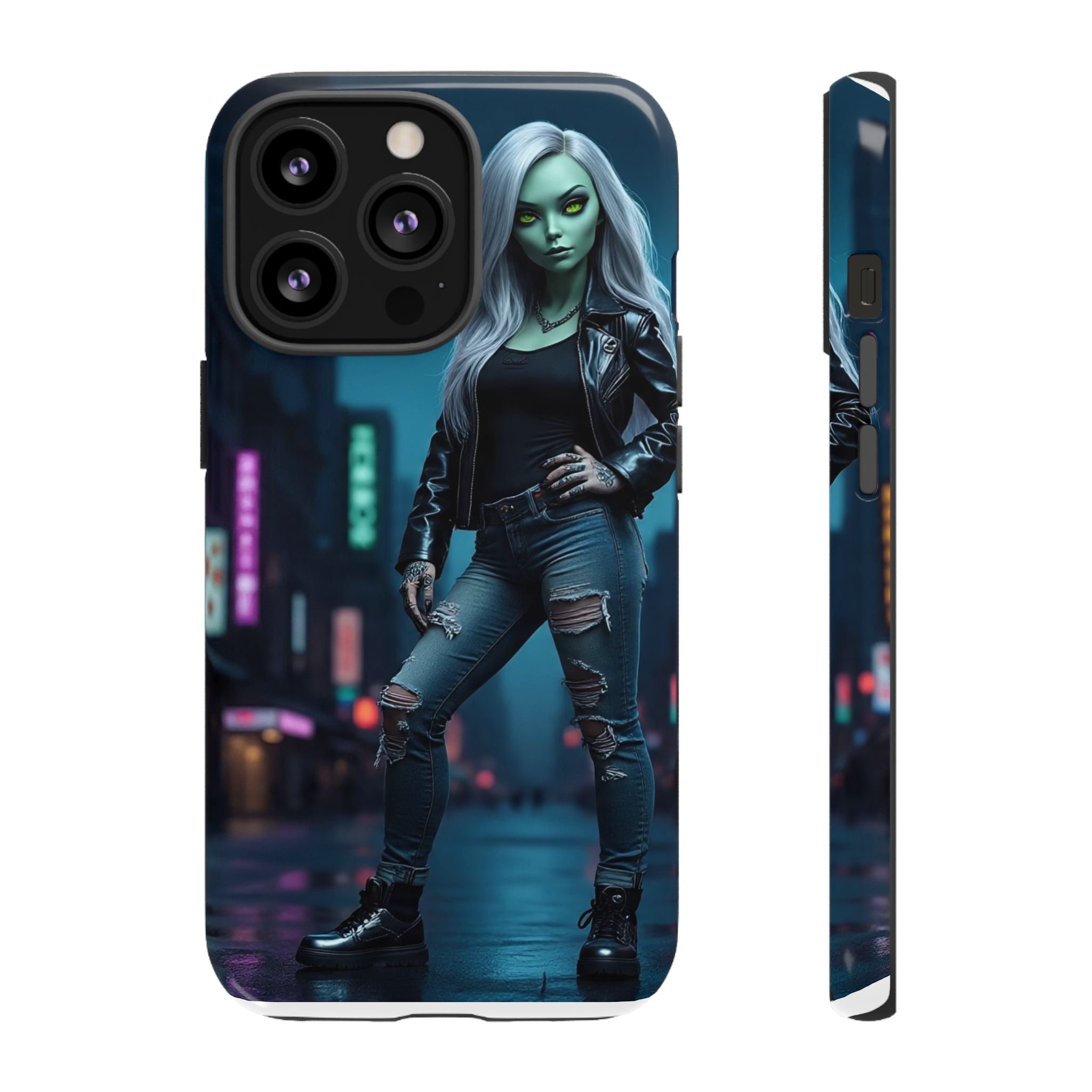 Alien Chic Tough Phone Case
