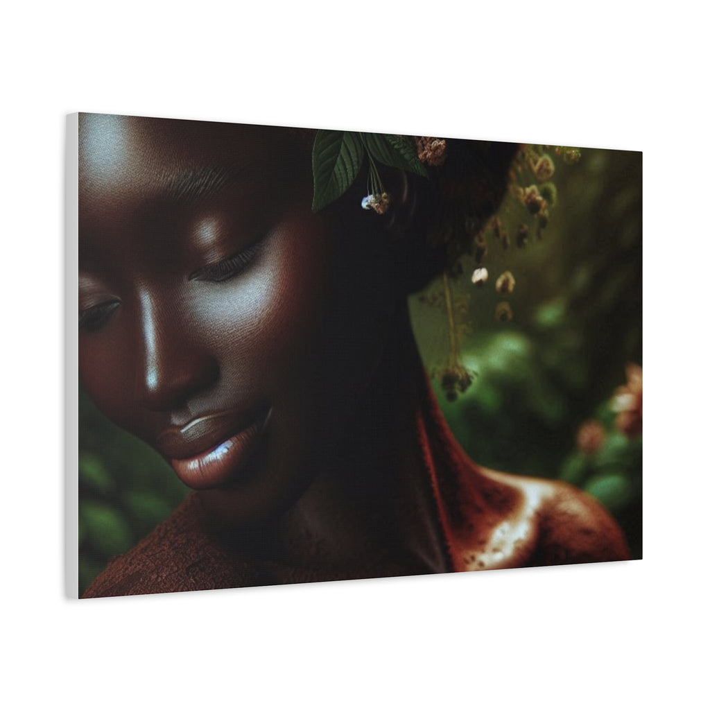 Elegant Mother Nature Canvas Art Print