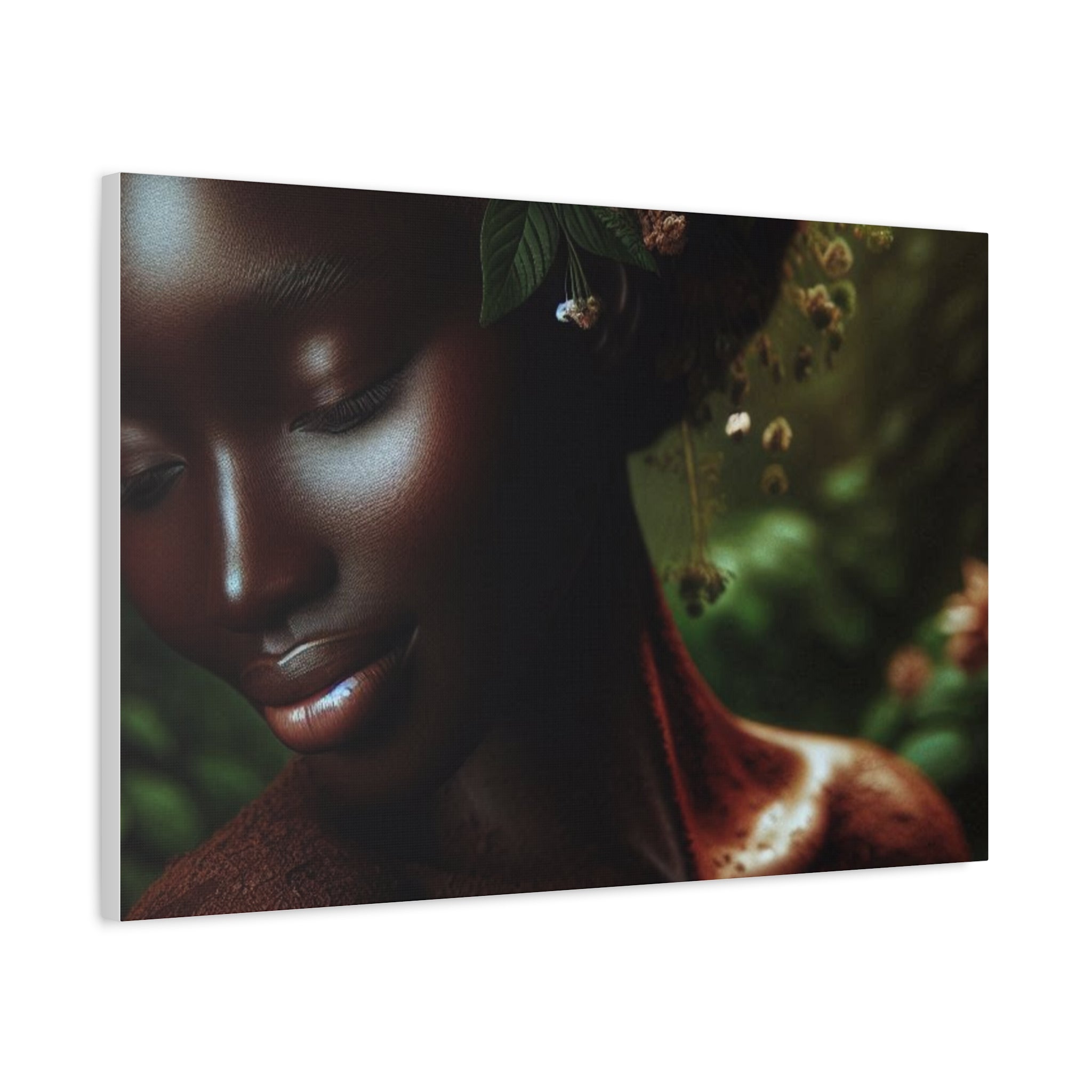 Elegant Mother Nature Canvas Art Print