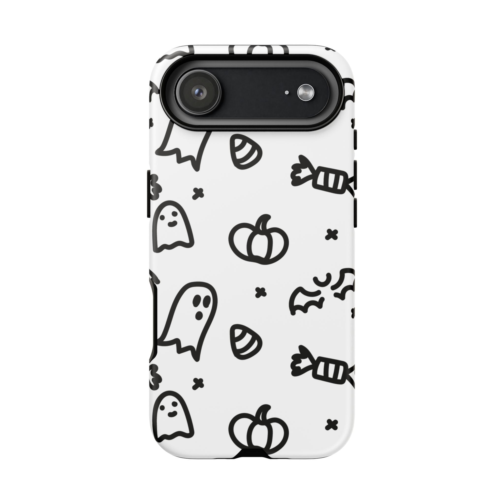 Halloween Themed Phone Case, Spooky Ghosts and Pumpkins, Fall Decor, Costume Party, Trick or Treat