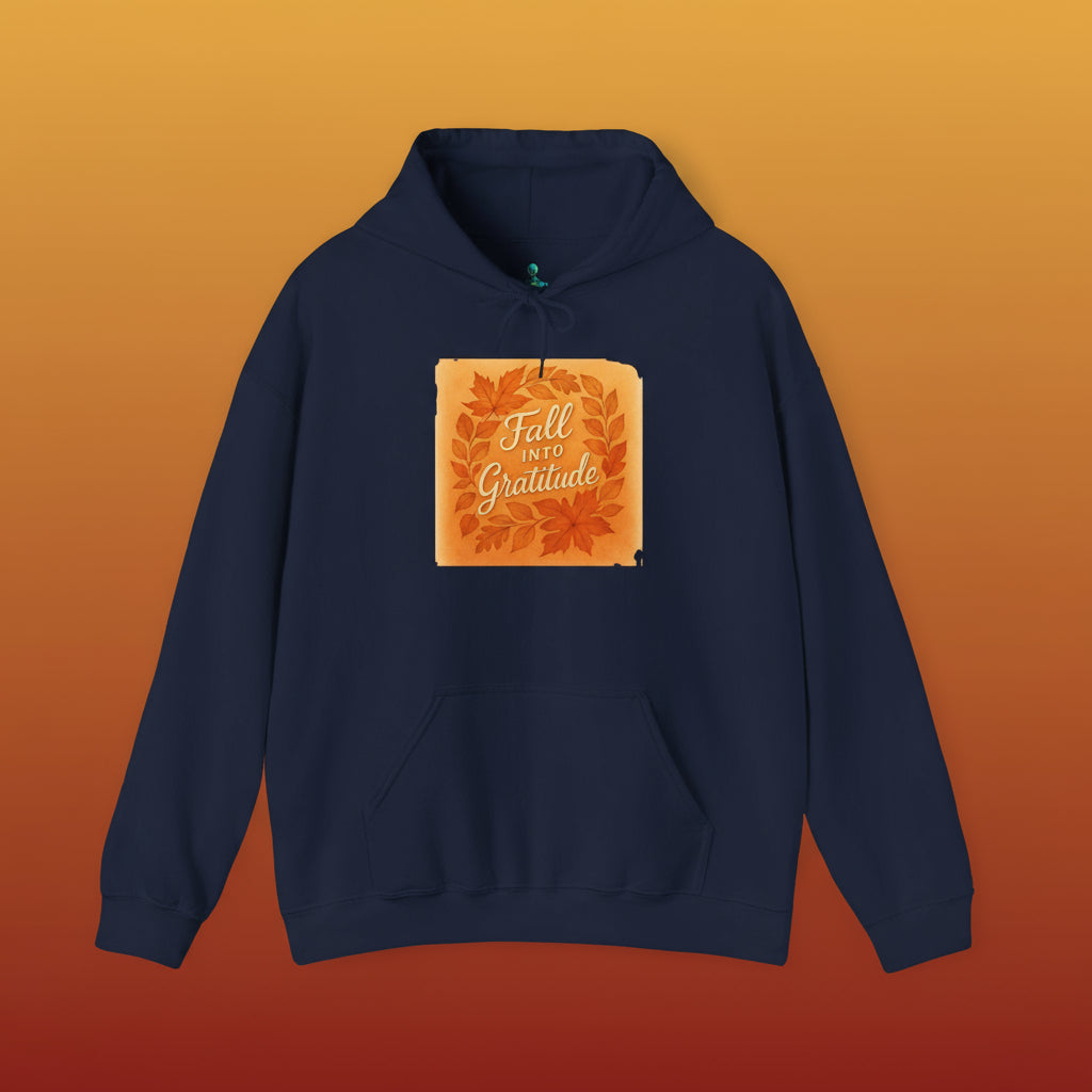 Fall into Gratitude Unisex Heavy Blend™ Hooded Sweatshirt