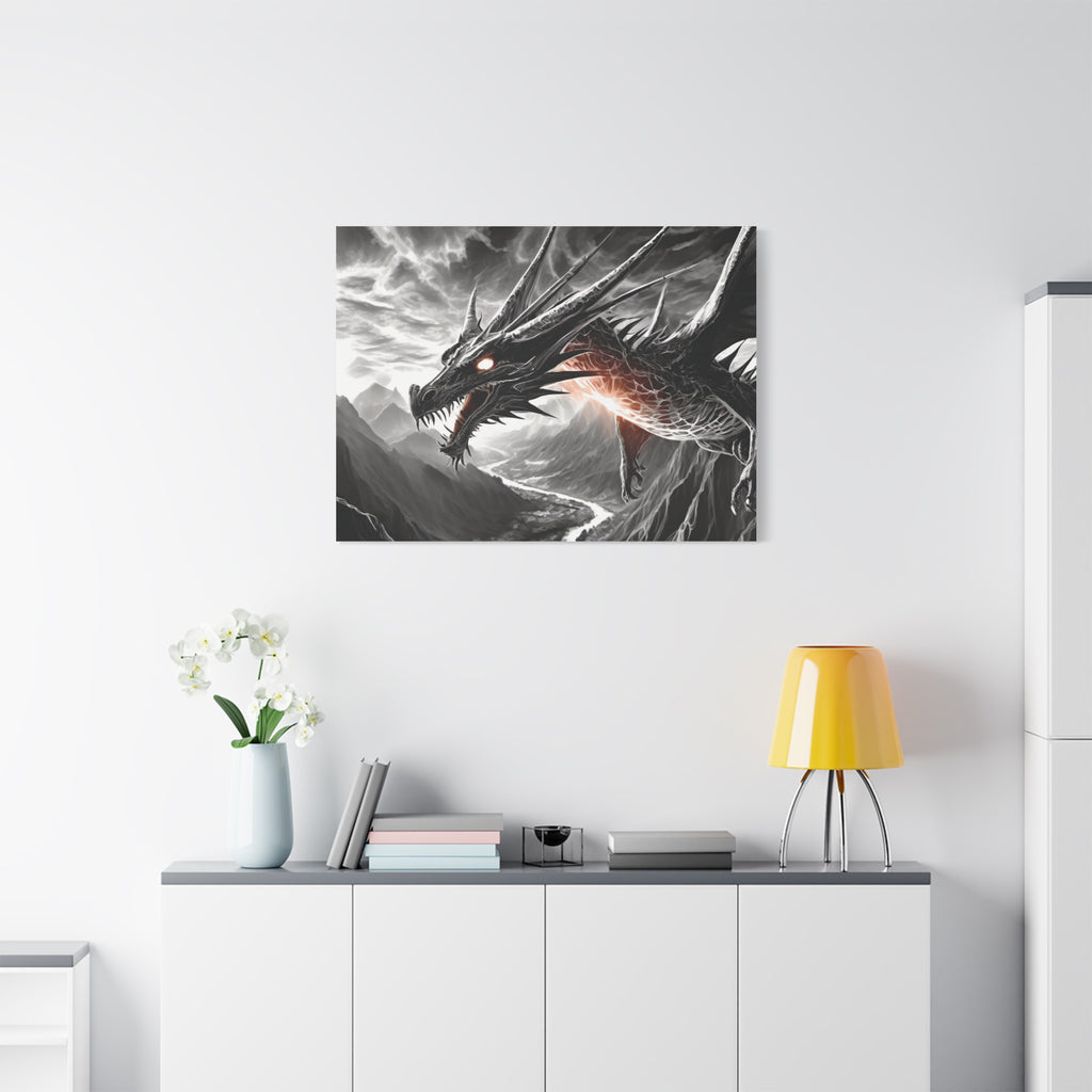 Dragon Art Canvas Print