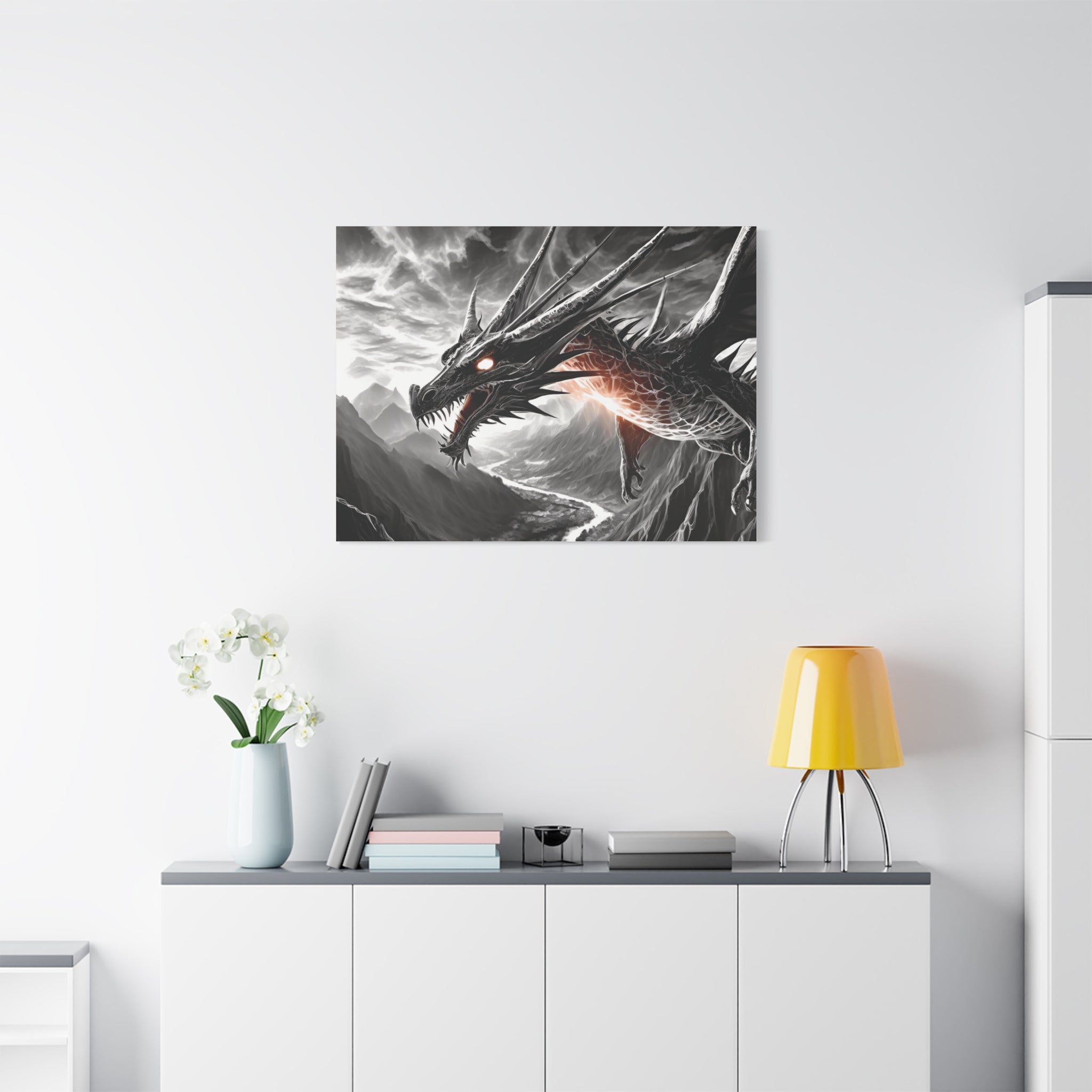 Dragon Art Canvas Print