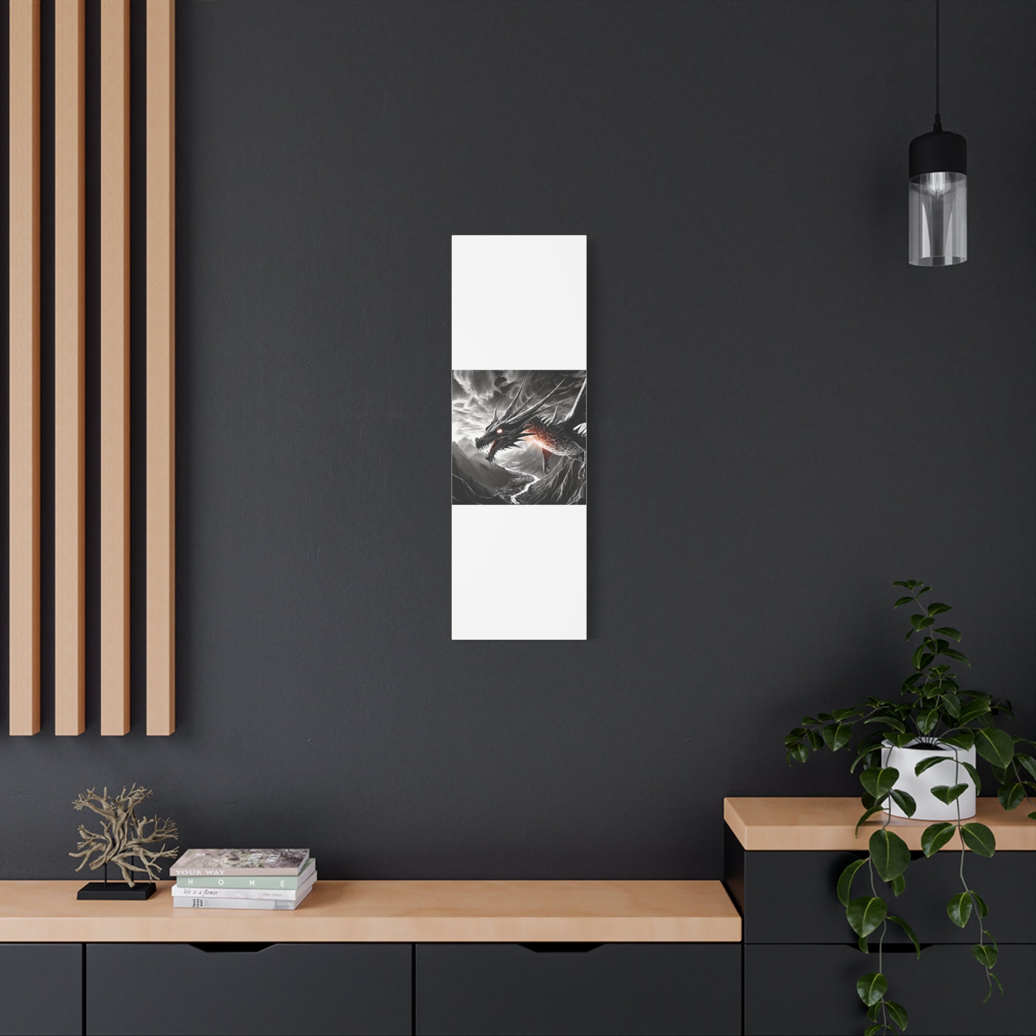 Dragon Art Canvas Print