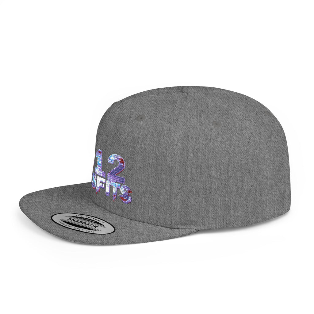 612 Misfits Flat Bill Snapback Hat – Retro Graphic Streetwear Cap