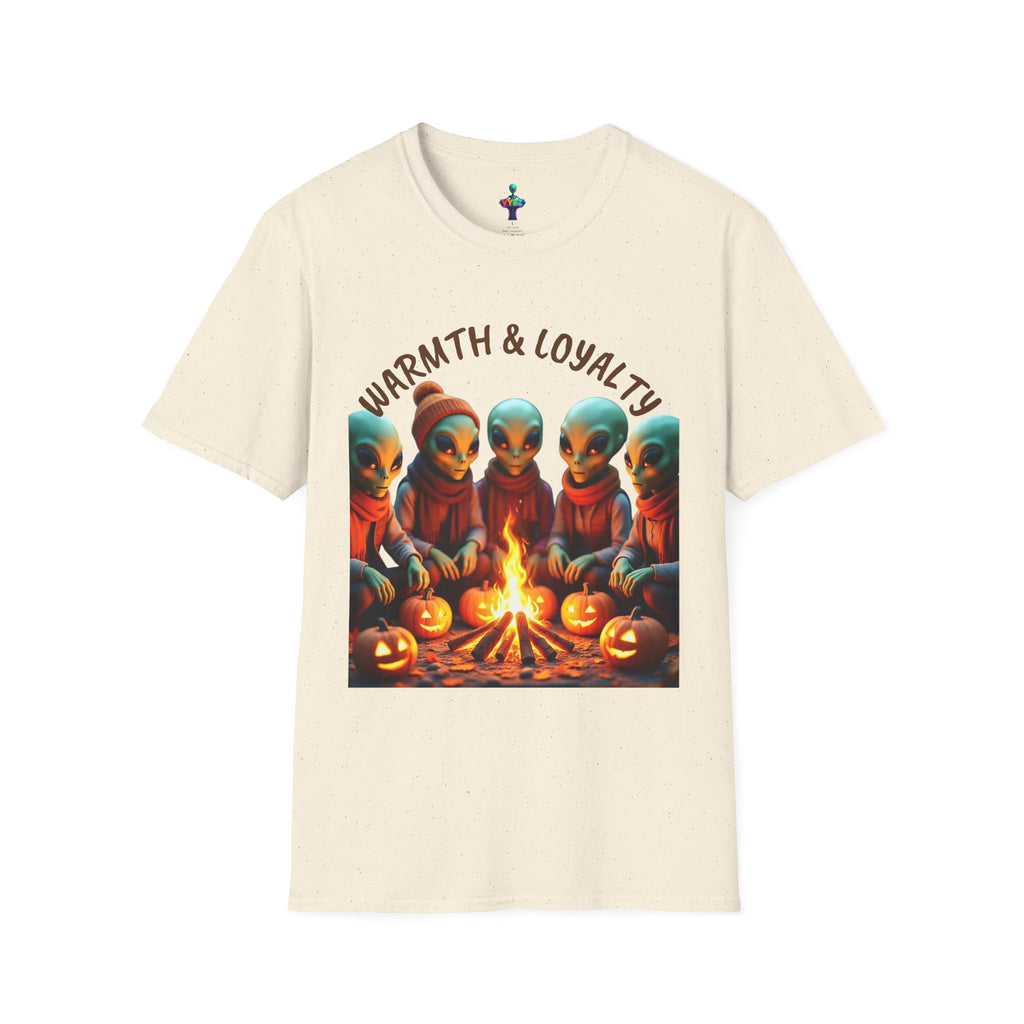 VYBZ Cozy Alien Campfire T-Shirt