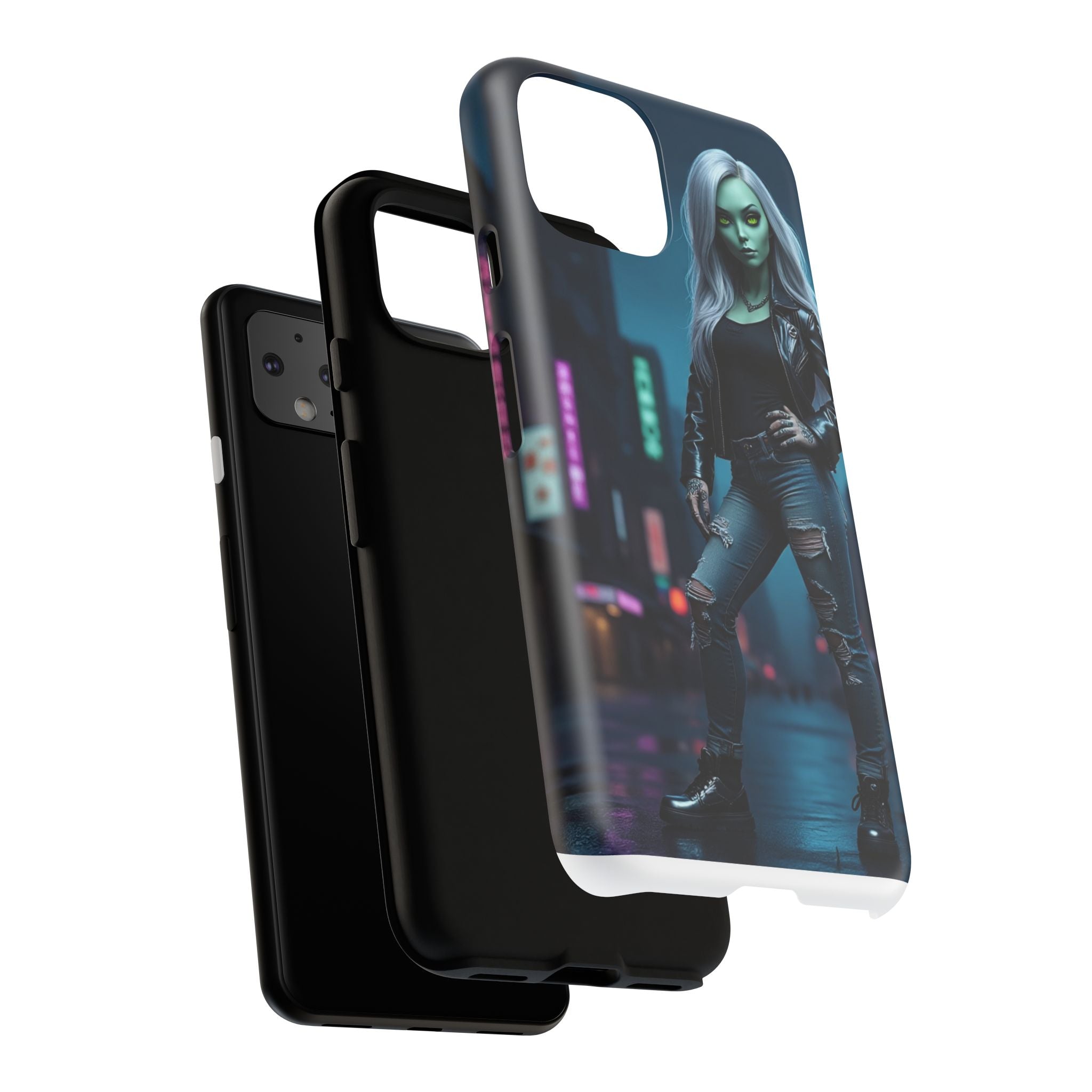 Alien Chic Tough Phone Case