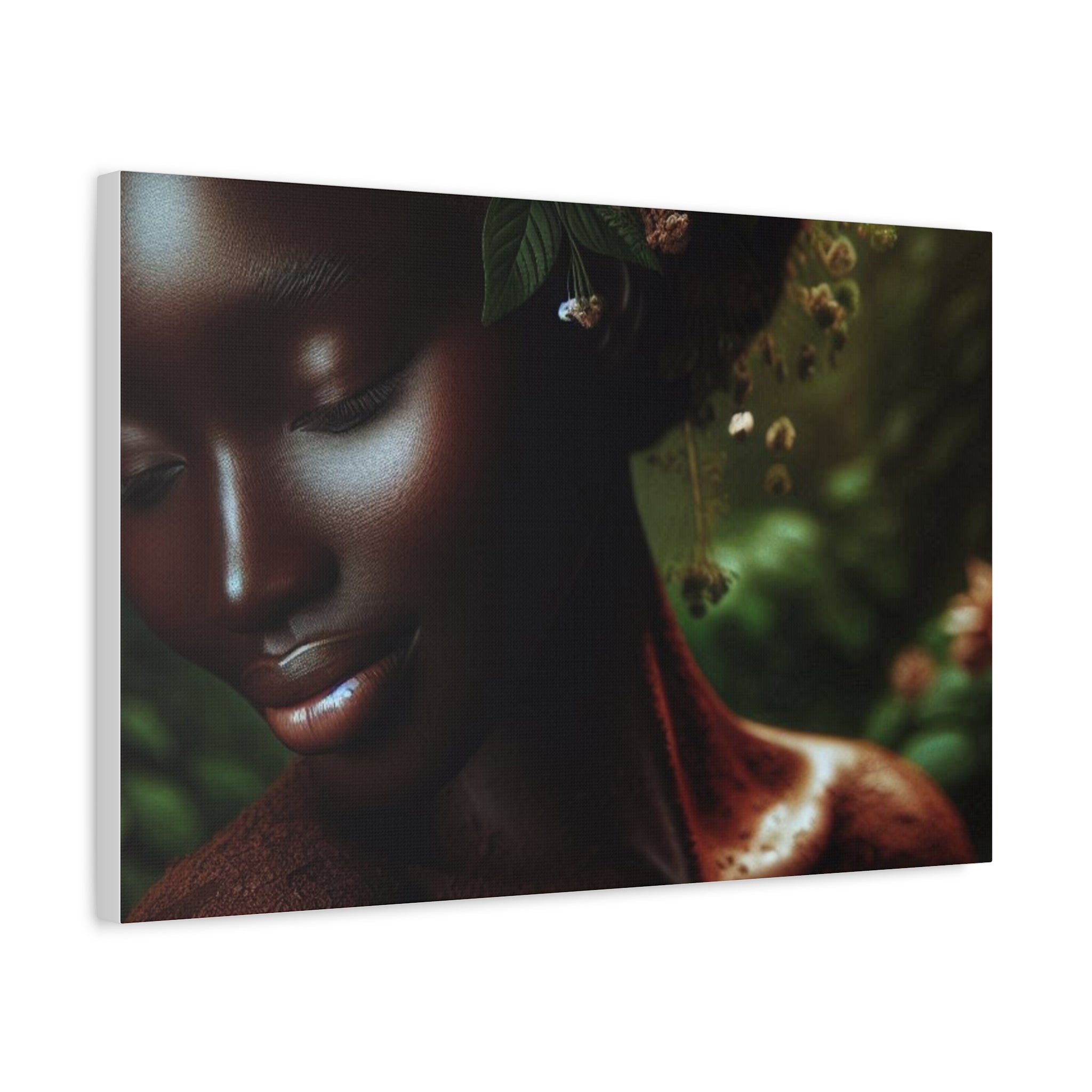 Elegant Mother Nature Canvas Art Print