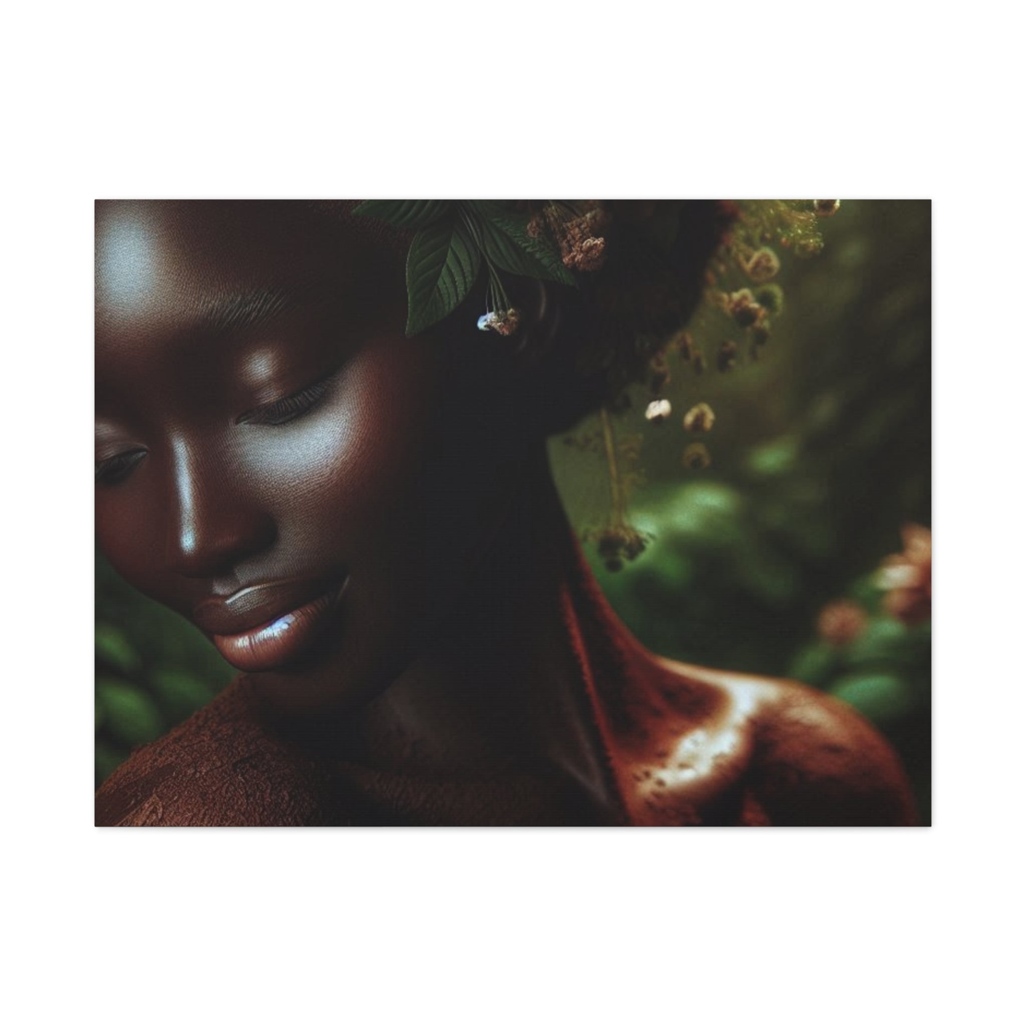 Elegant Mother Nature Canvas Art Print