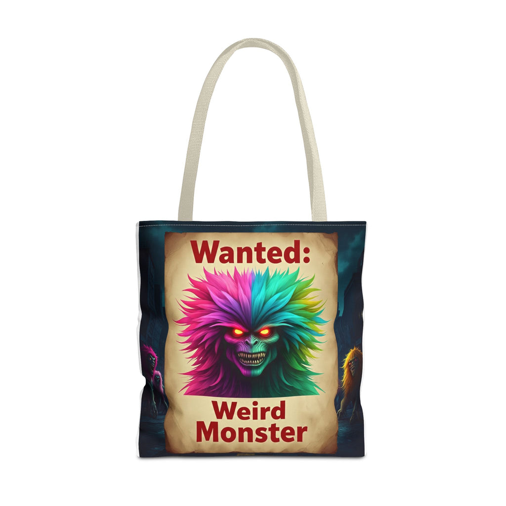 VYBZ Wanted Monster Print Tote Bag