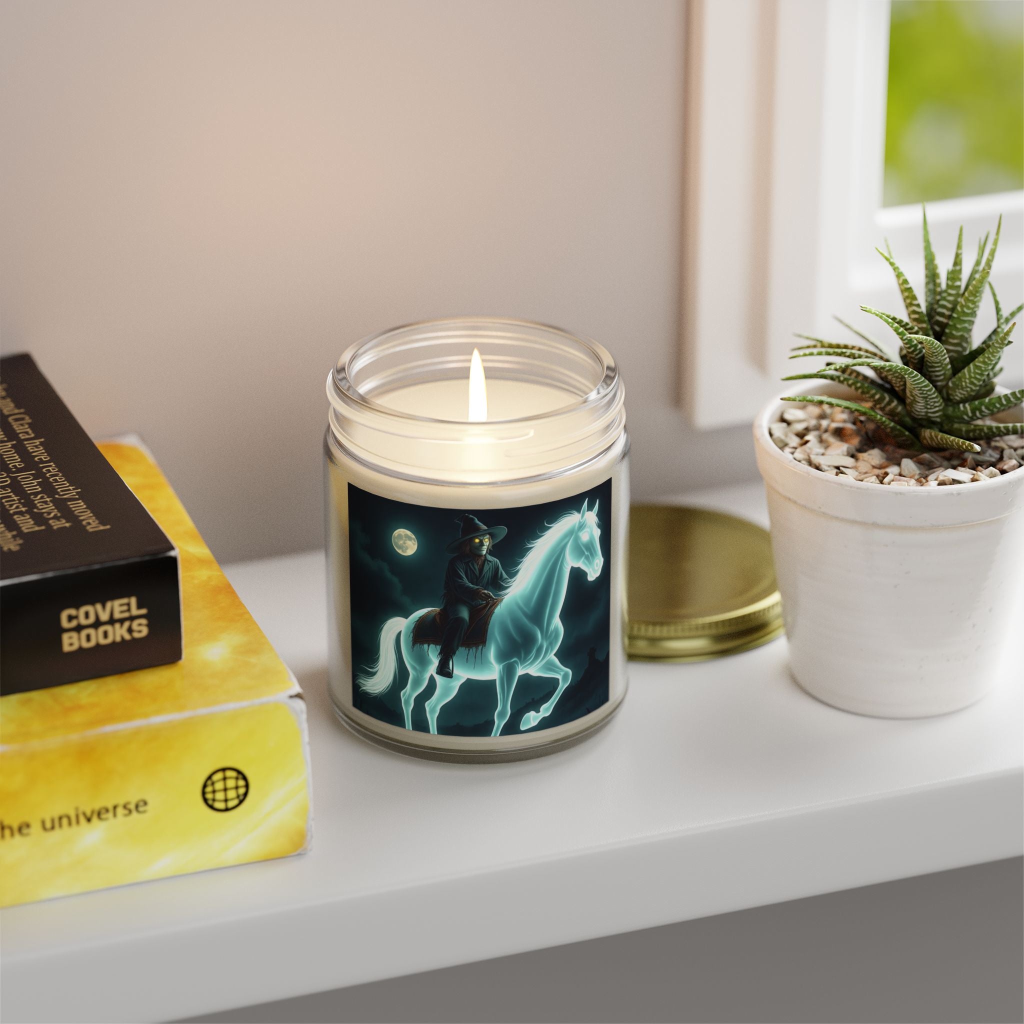 Enchanting Scented Candles, Ethereal Horse Design, Aromatherapy, Home Decor, Gift Idea, Relaxing Ambiance, Halloween