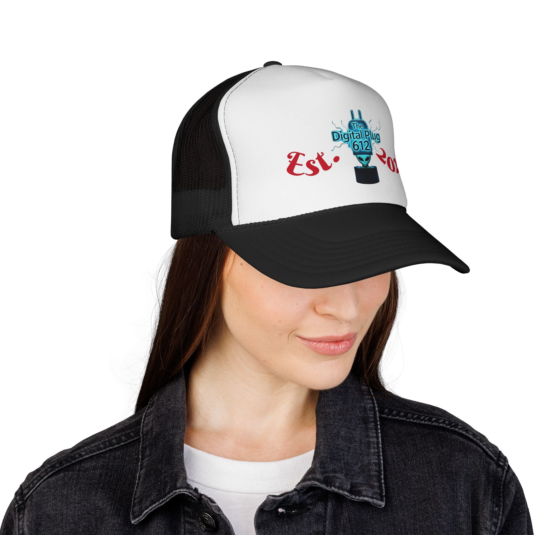 Digital Plug 612 Trucker Cap