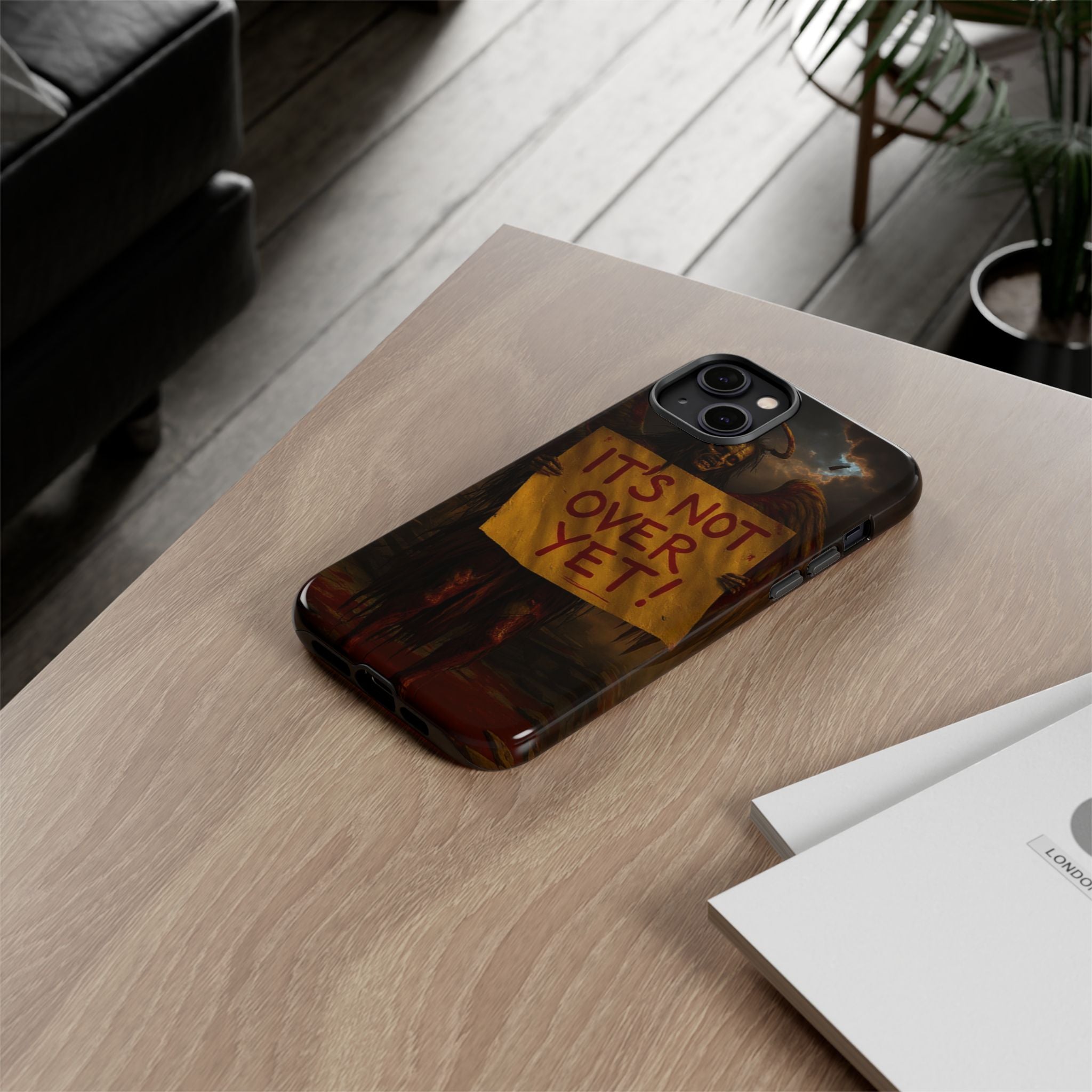 Phone Cases - It's Not Over Zombie Apocalypse Design