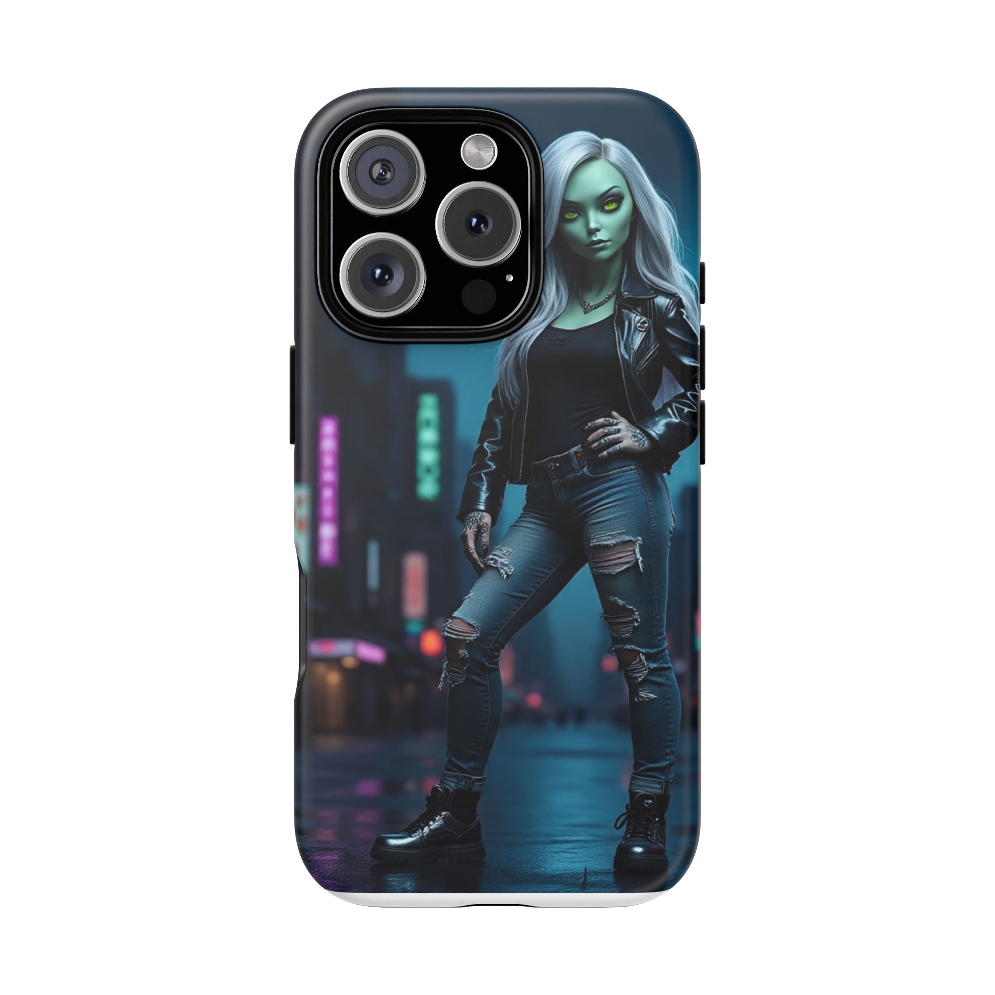 Alien Chic Tough Phone Case