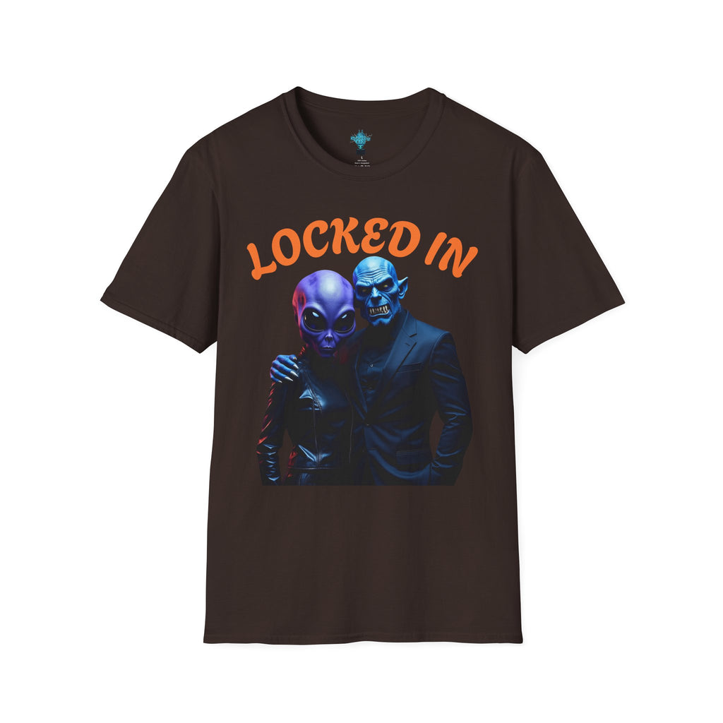 VYBZ "Locked In" Alien Couple T-Shirt
