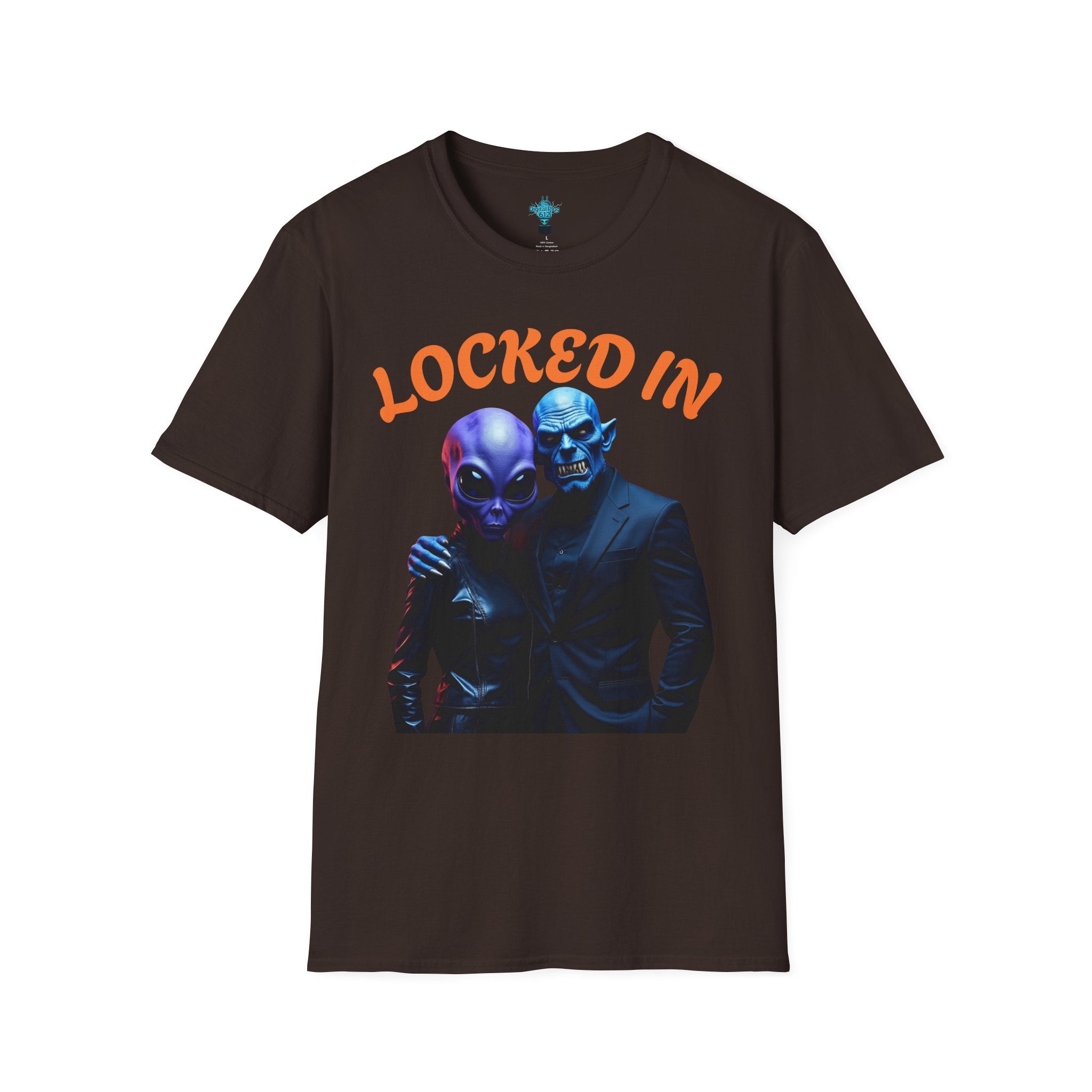VYBZ "Locked In" Alien Couple T-Shirt