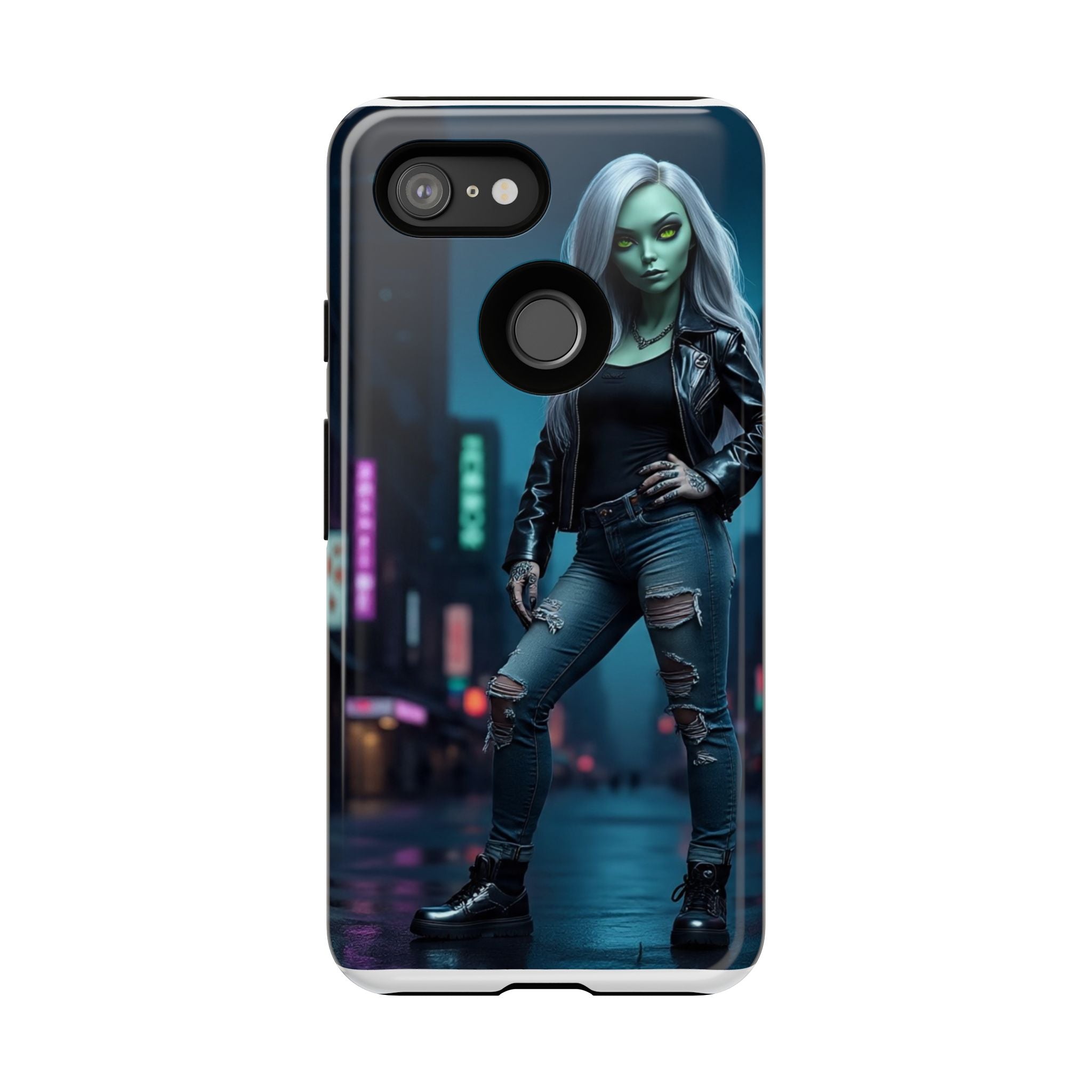 Alien Chic Tough Phone Case