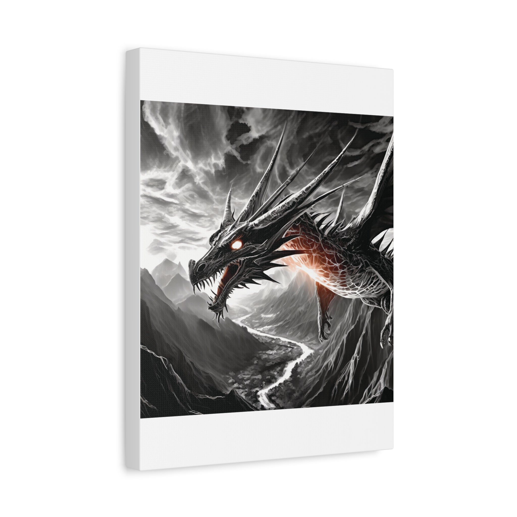 Dragon Art Canvas Print