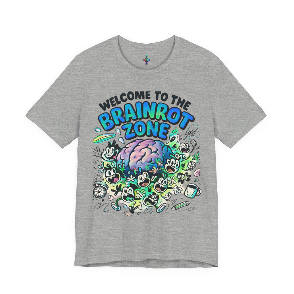 Brainrot Zone Unisex Jersey Short Sleeve Tee