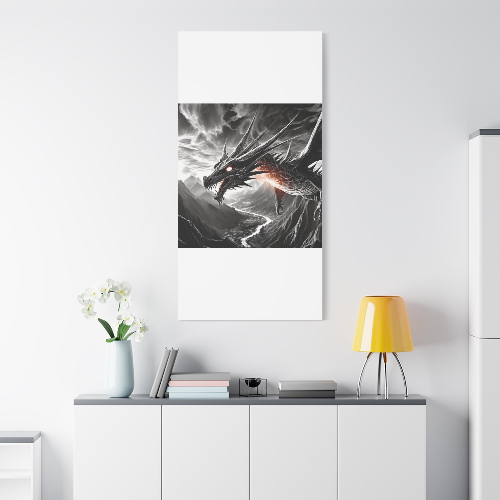 Dragon Art Canvas Print
