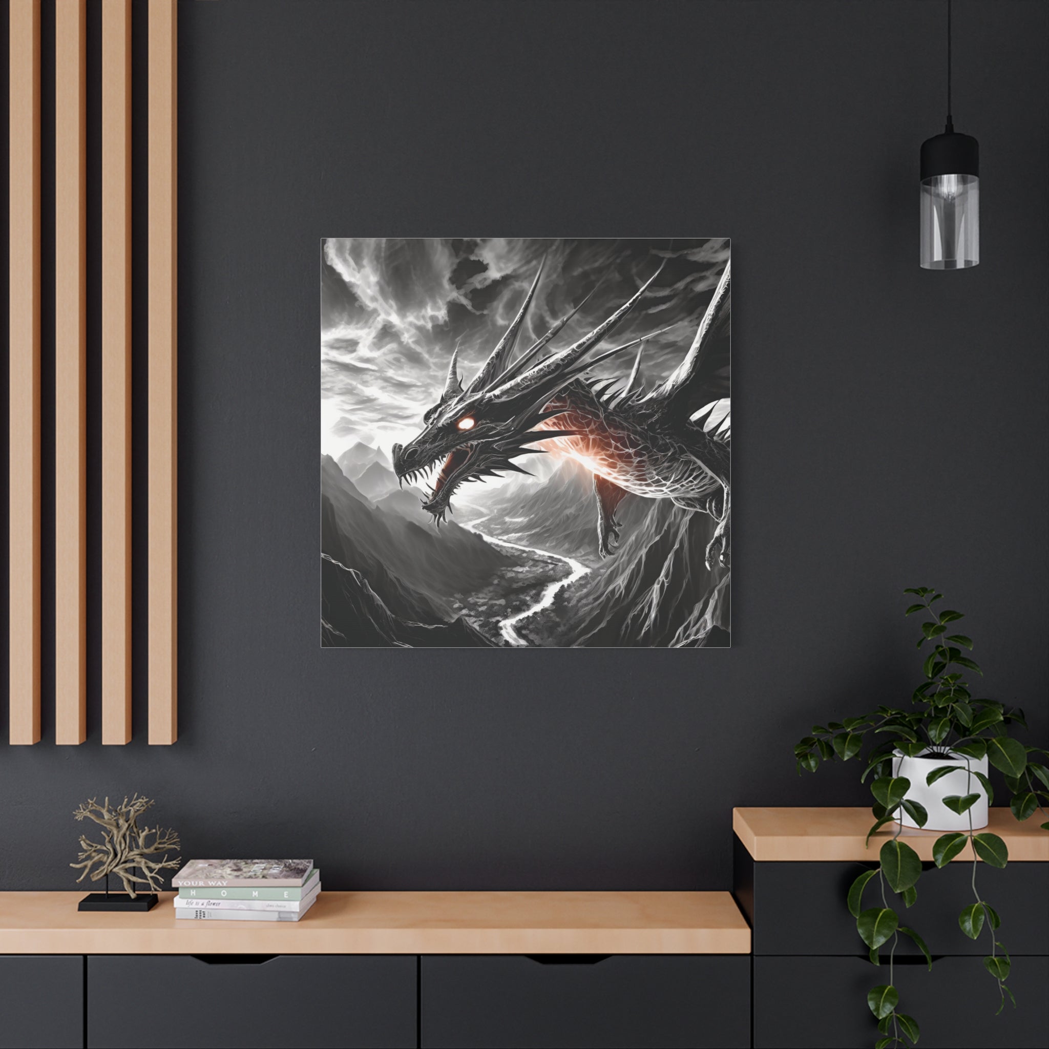 Dragon Art Canvas Print