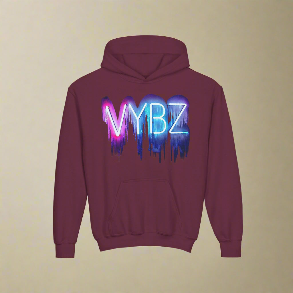 Youth Heavy Blend Hooded Sweatshirt with VYBZ Design, Trendy Youth Hoodie, Streetwear Fashion, Cool Graphic Sweatshirt, Stylish Hoodie [...]