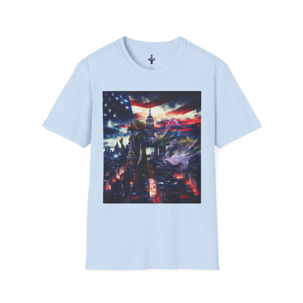 VYBZ Freedom-Themed Graphic Tee