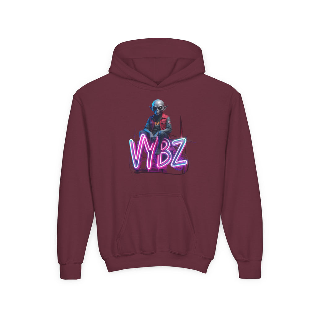 VYBZ Alien Youth Heavy Blend Hooded Sweatshirt, Cozy Streetwear, Perfect for Teens, Gifts for Holidays and Occasions, Casual [...]