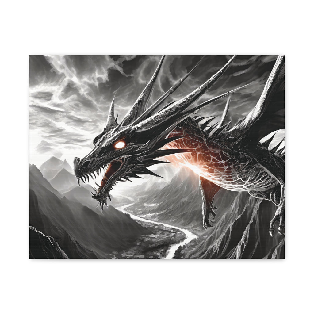 Dragon Art Canvas Print