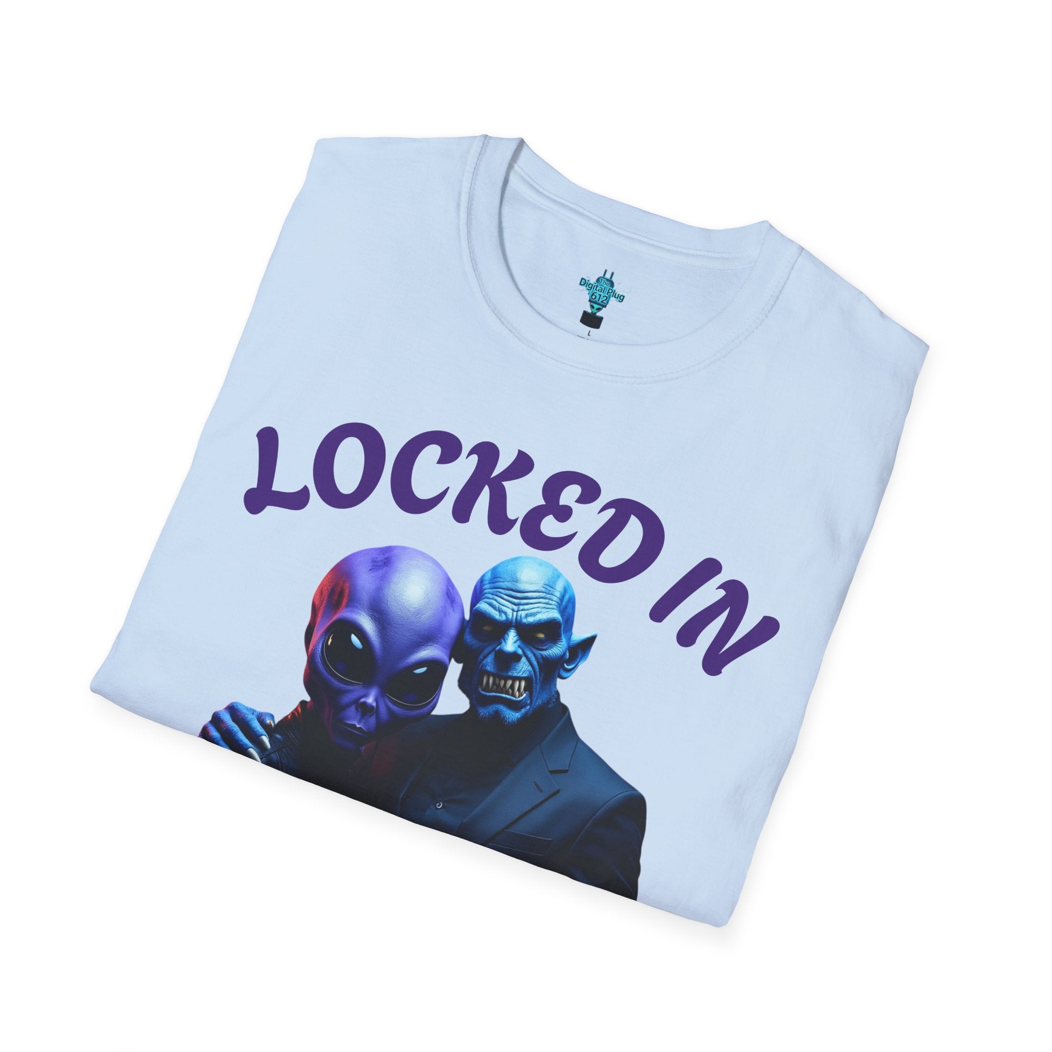 VYBZ "Locked In" Alien Couple T-Shirt