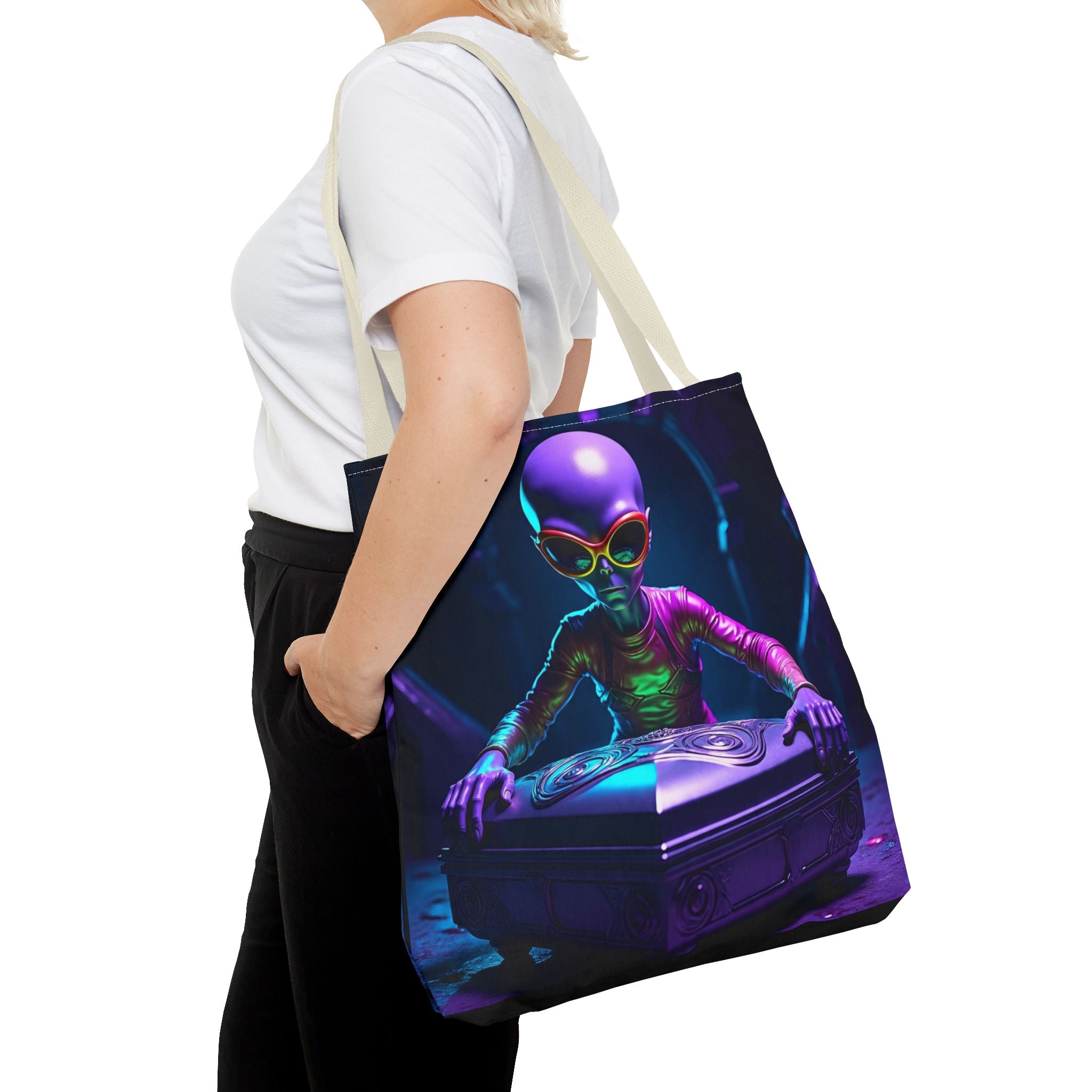 Tote Bag - VYBZ Exclusive Alien DJ Halloween Design