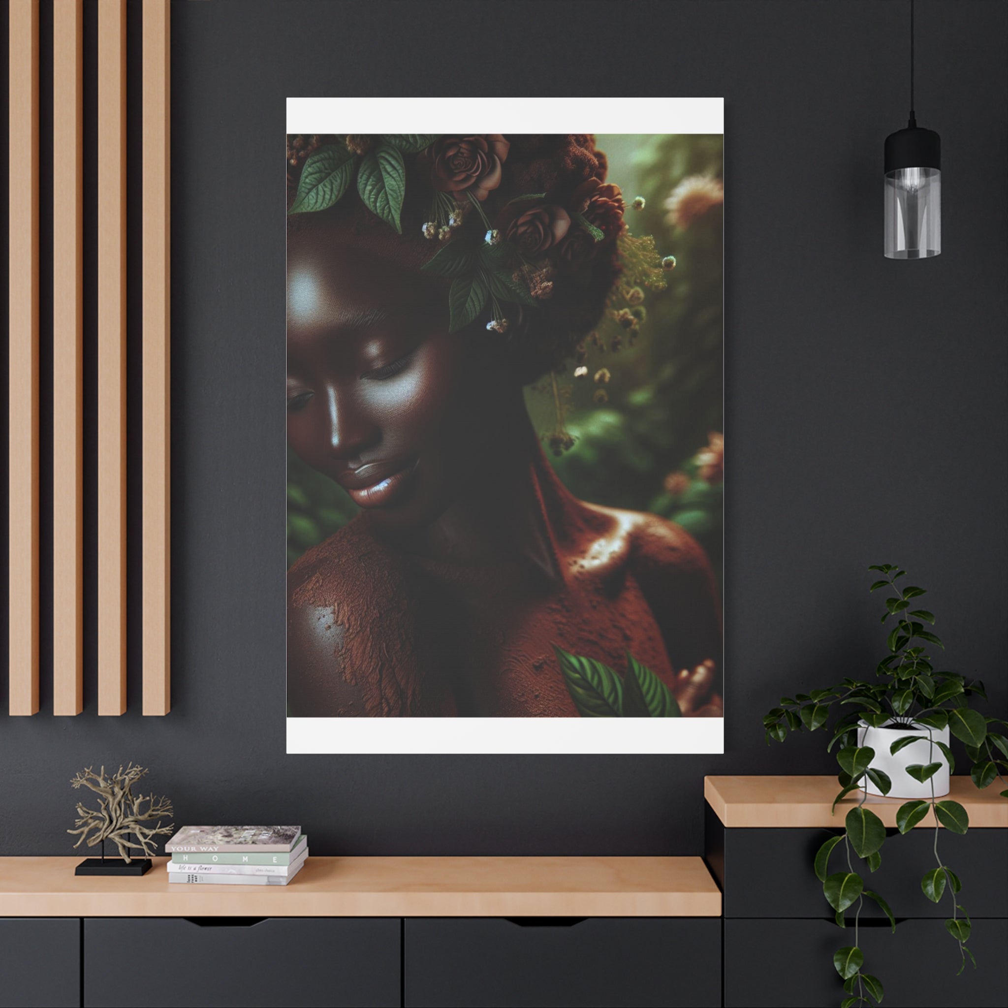 Elegant Mother Nature Canvas Art Print