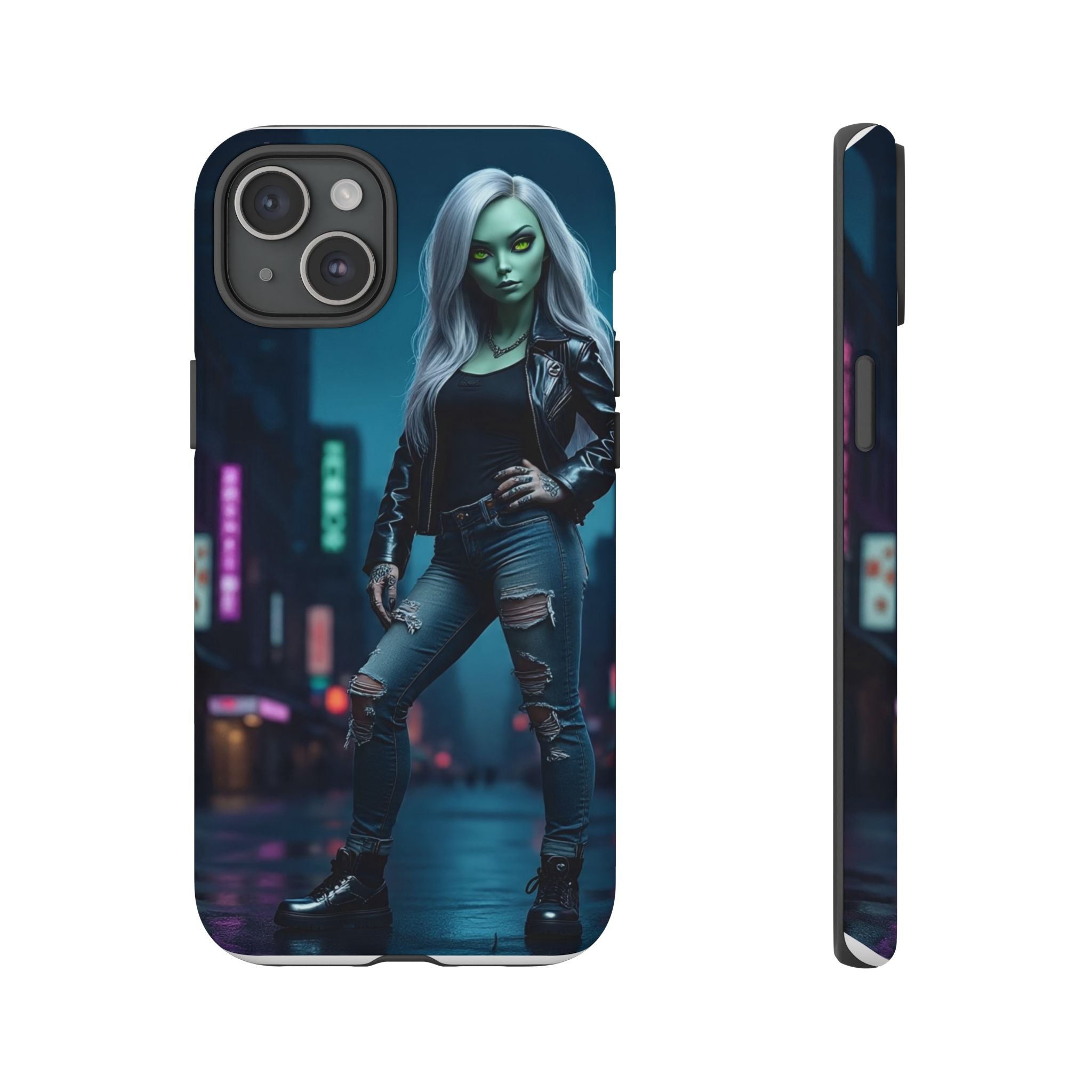 Alien Chic Tough Phone Case