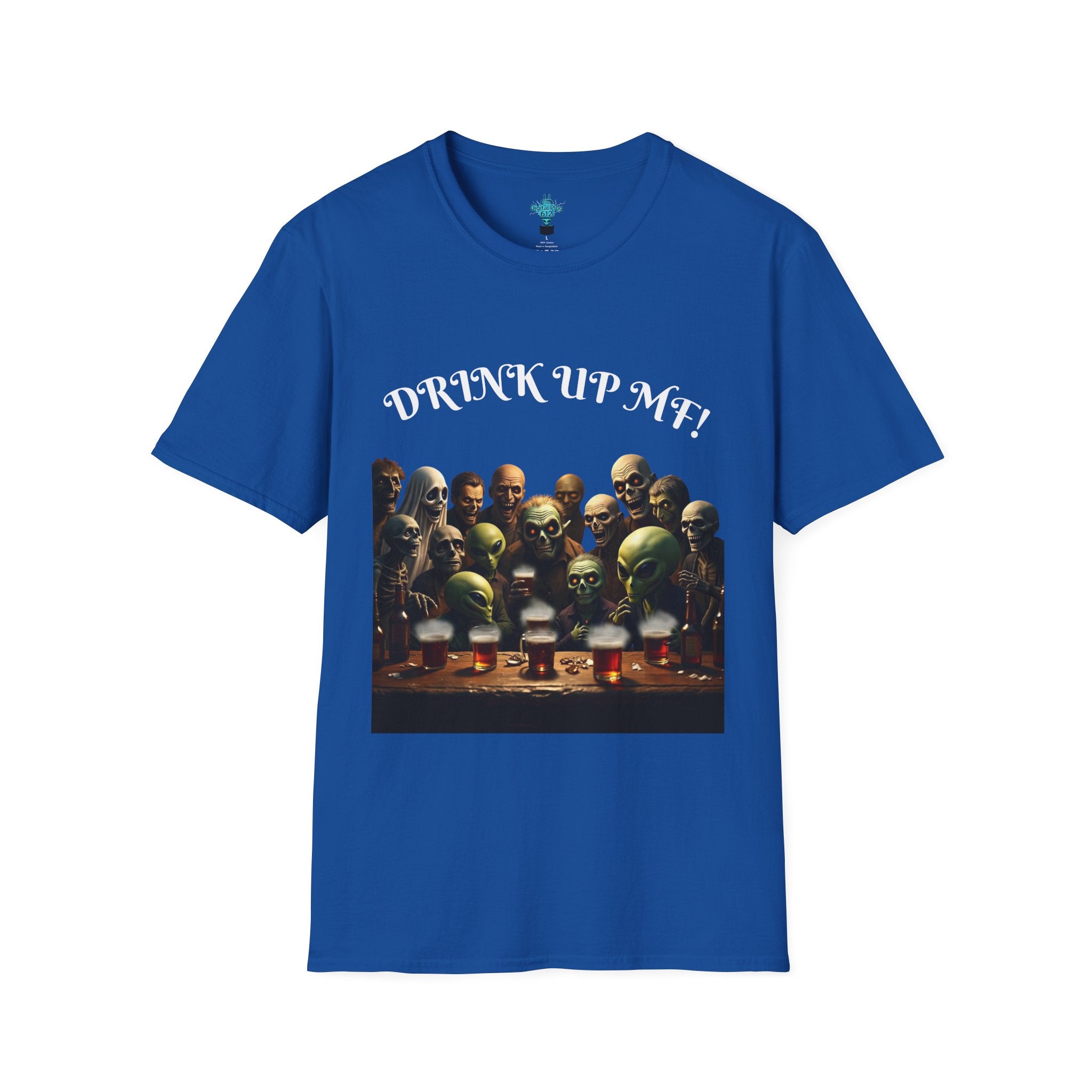 VYBZ Humorous Monster Unisex T-Shirt - Classic Quote Design