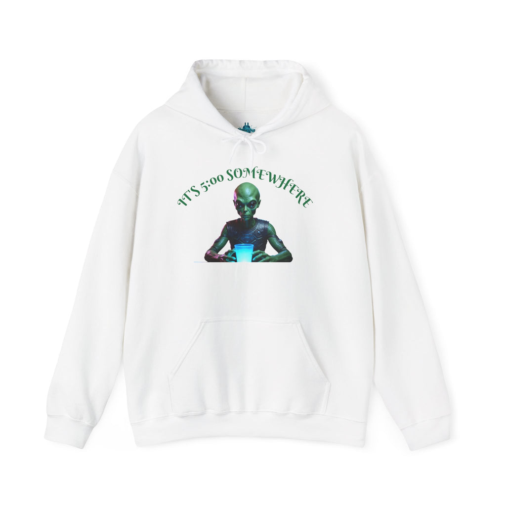 VYBZ Aliens and Monsters Unisex Hooded Sweatshirt - Funny Quote Design
