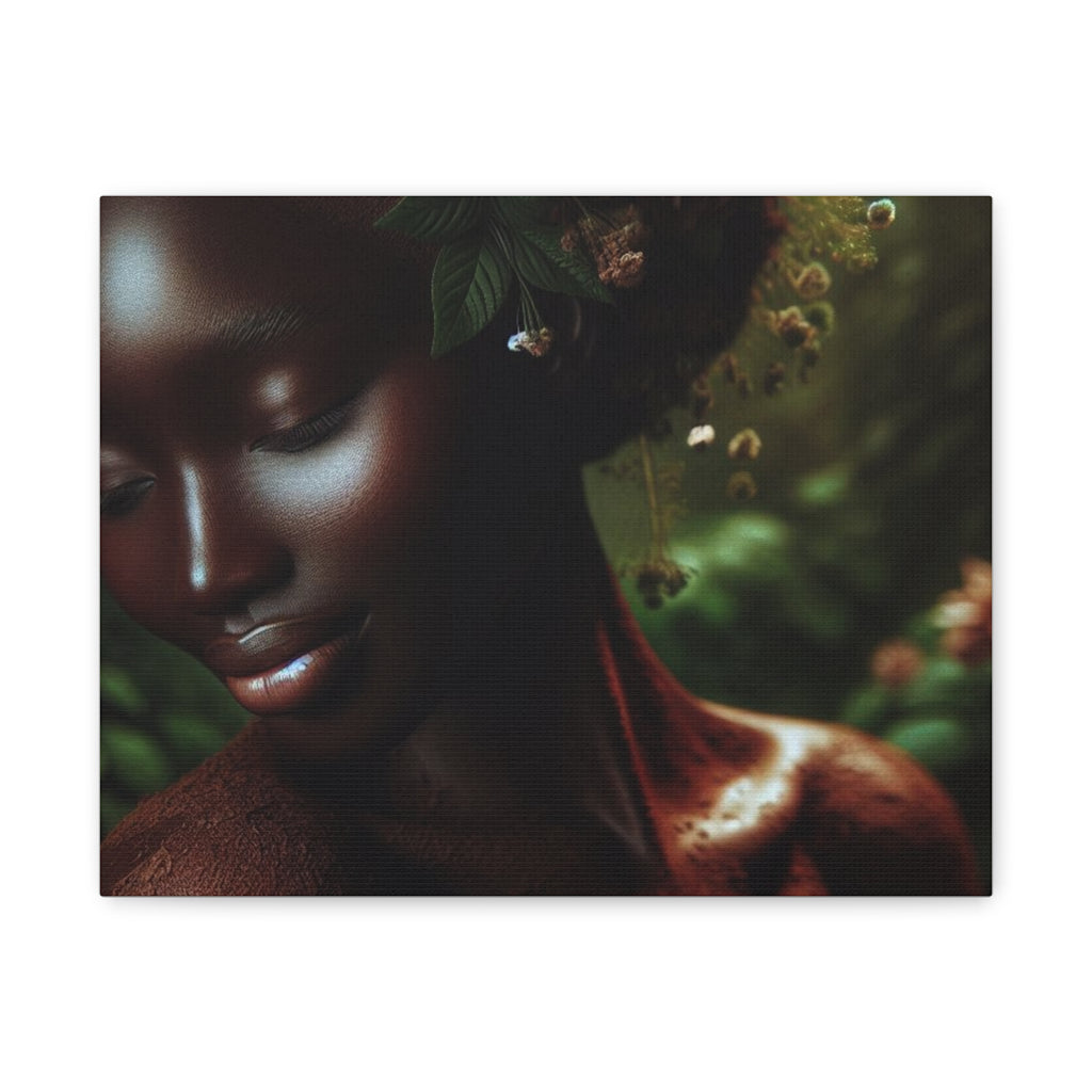 Elegant Mother Nature Canvas Art Print
