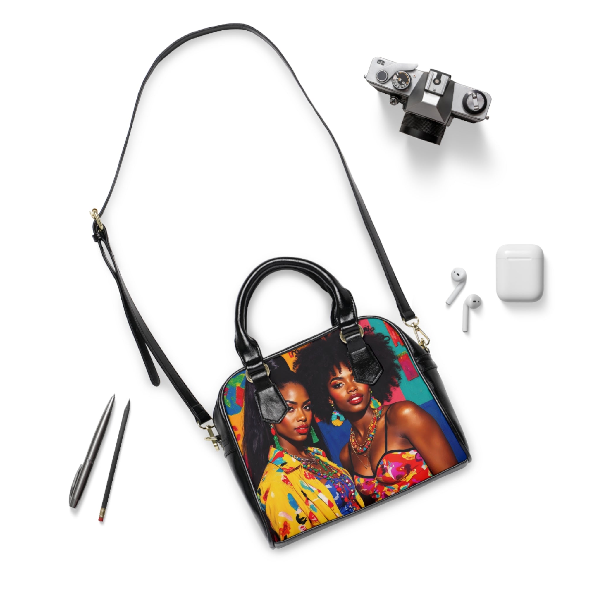 VYBZ Hand Bag - Colorful Sisterhood 90's Theme Exclusive Design