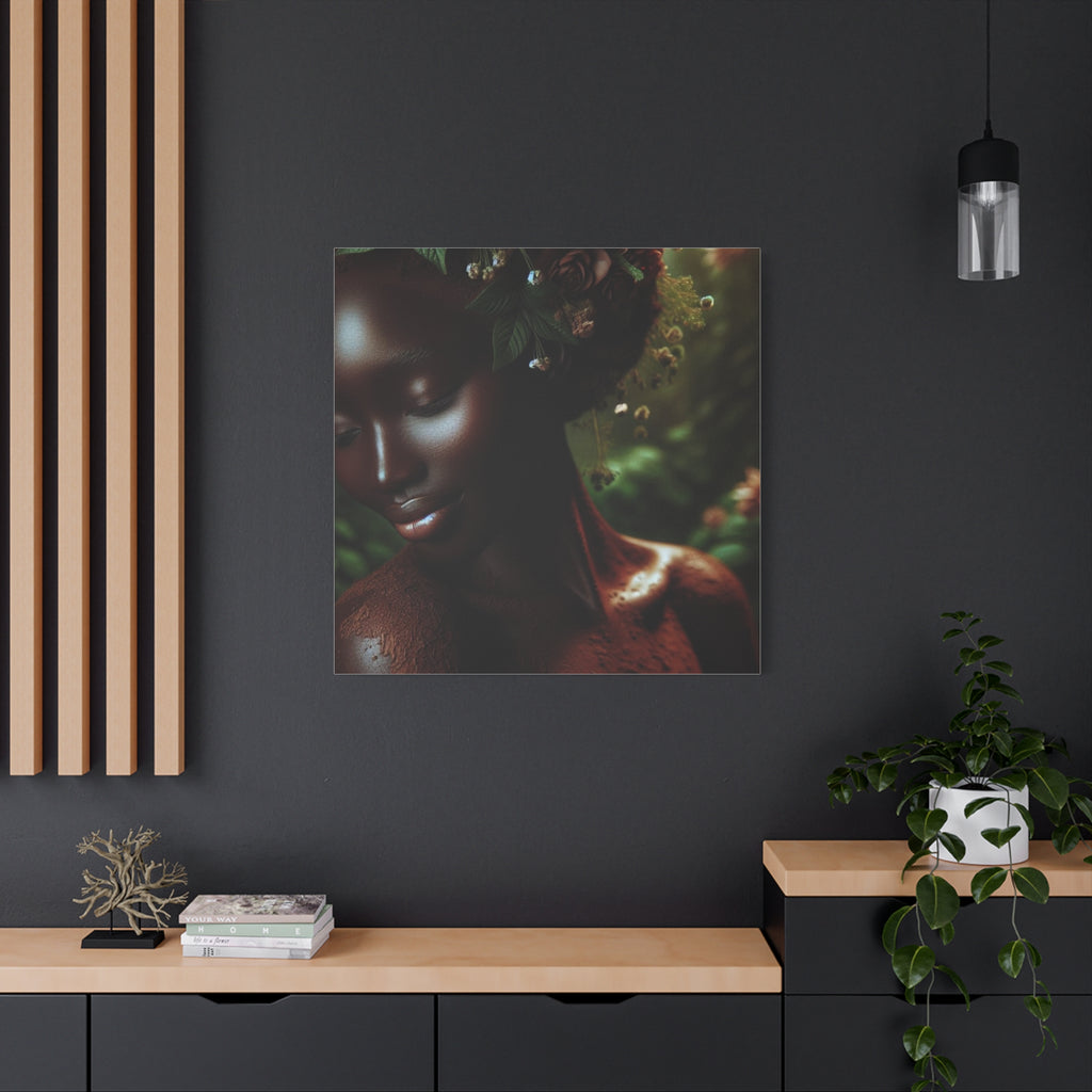 Elegant Mother Nature Canvas Art Print