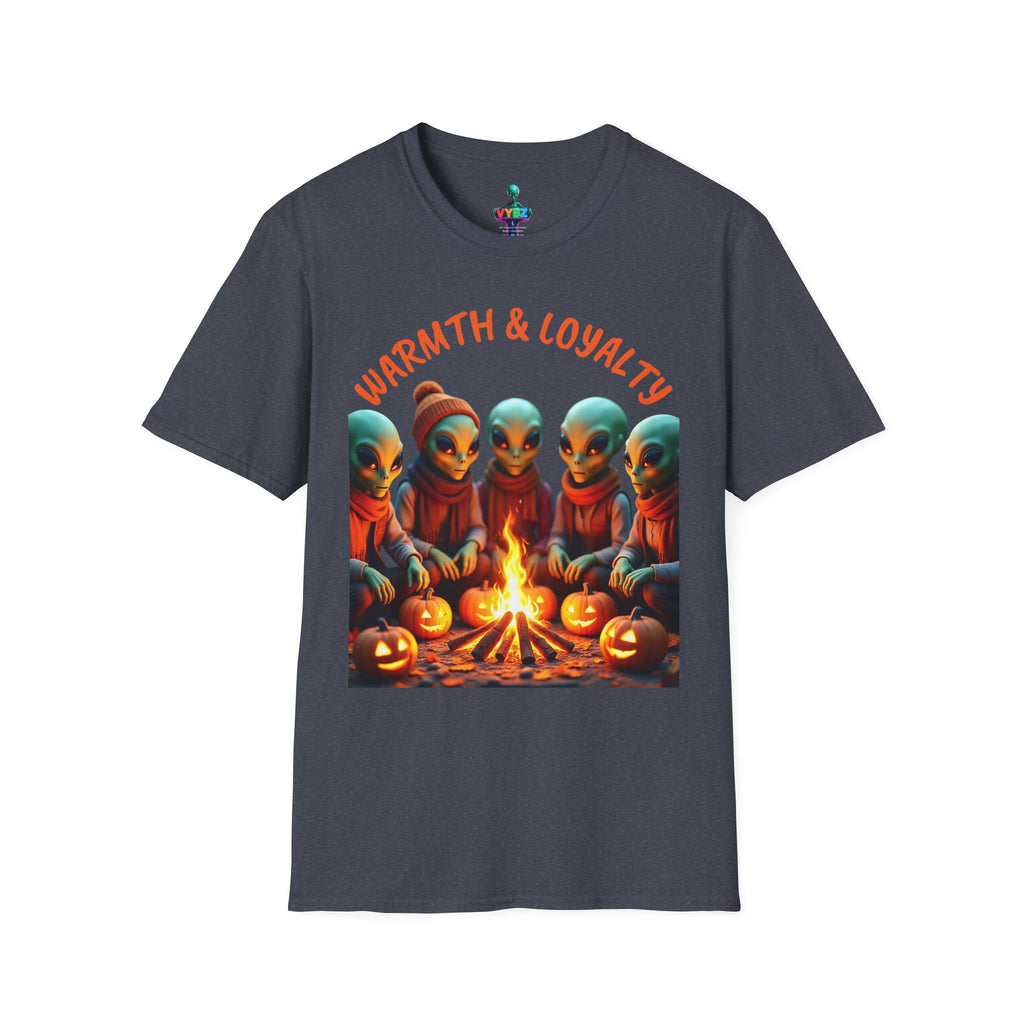 VYBZ Cozy Alien Campfire T-Shirt