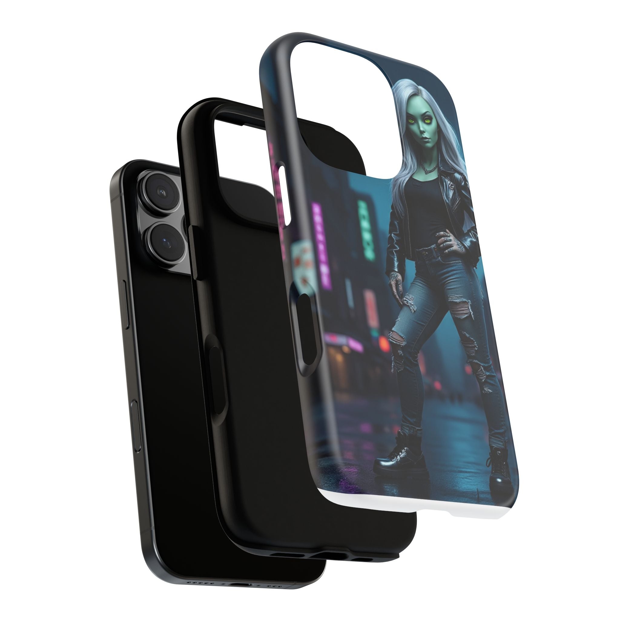 Alien Chic Tough Phone Case