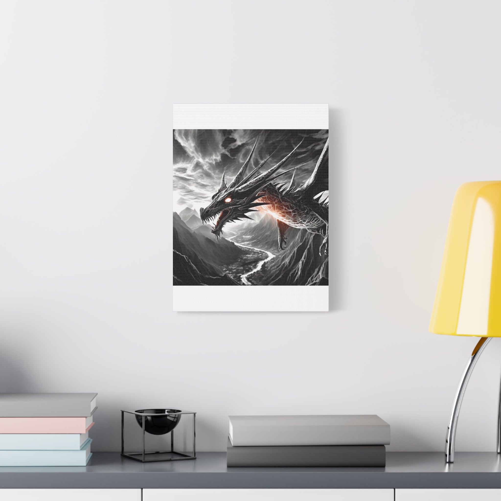 Dragon Art Canvas Print