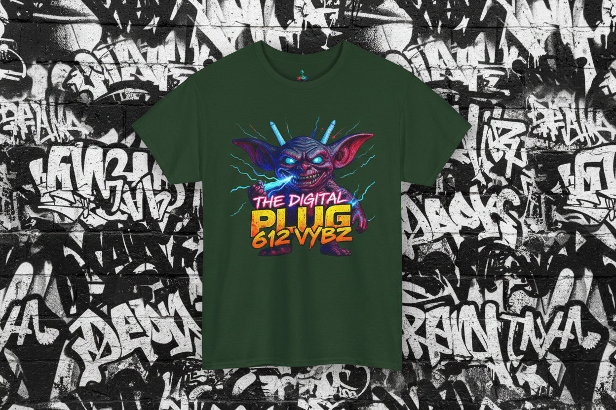 Digital Plug 612 VYBZ Plugz T-Shirt — 612 Misfits Graphic Tee