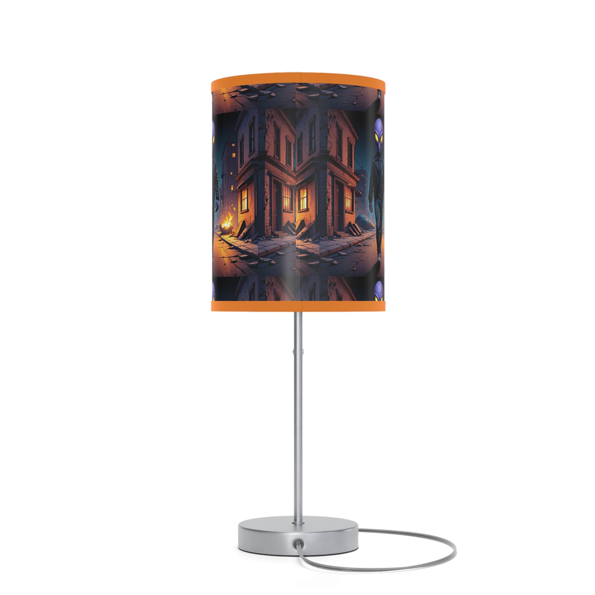Alien-Themed Table Lamp