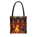 VYBZ Tote Bag - Exclusive Celebrating Sistah Circle Design Fall Bonfire