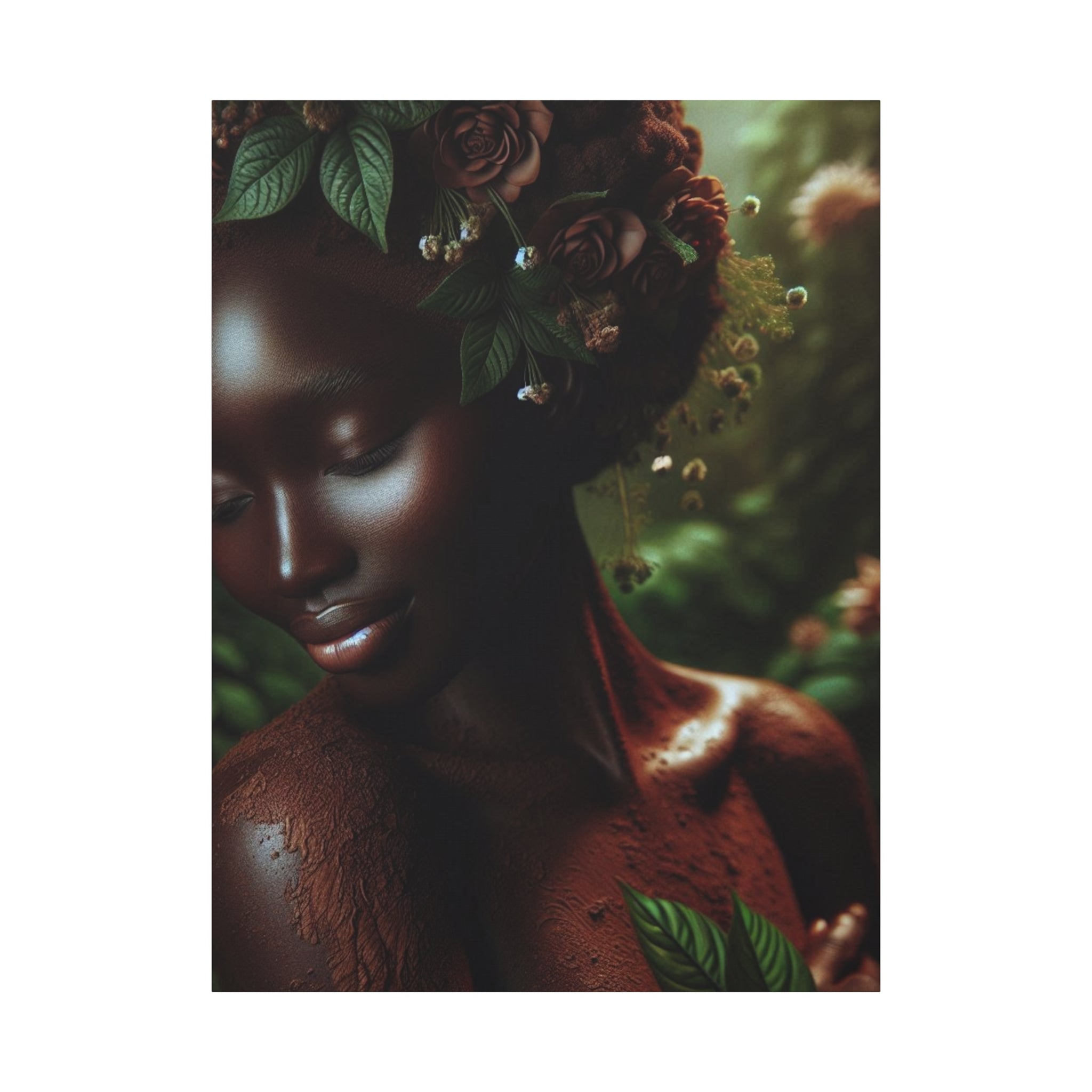 Elegant Mother Nature Canvas Art Print