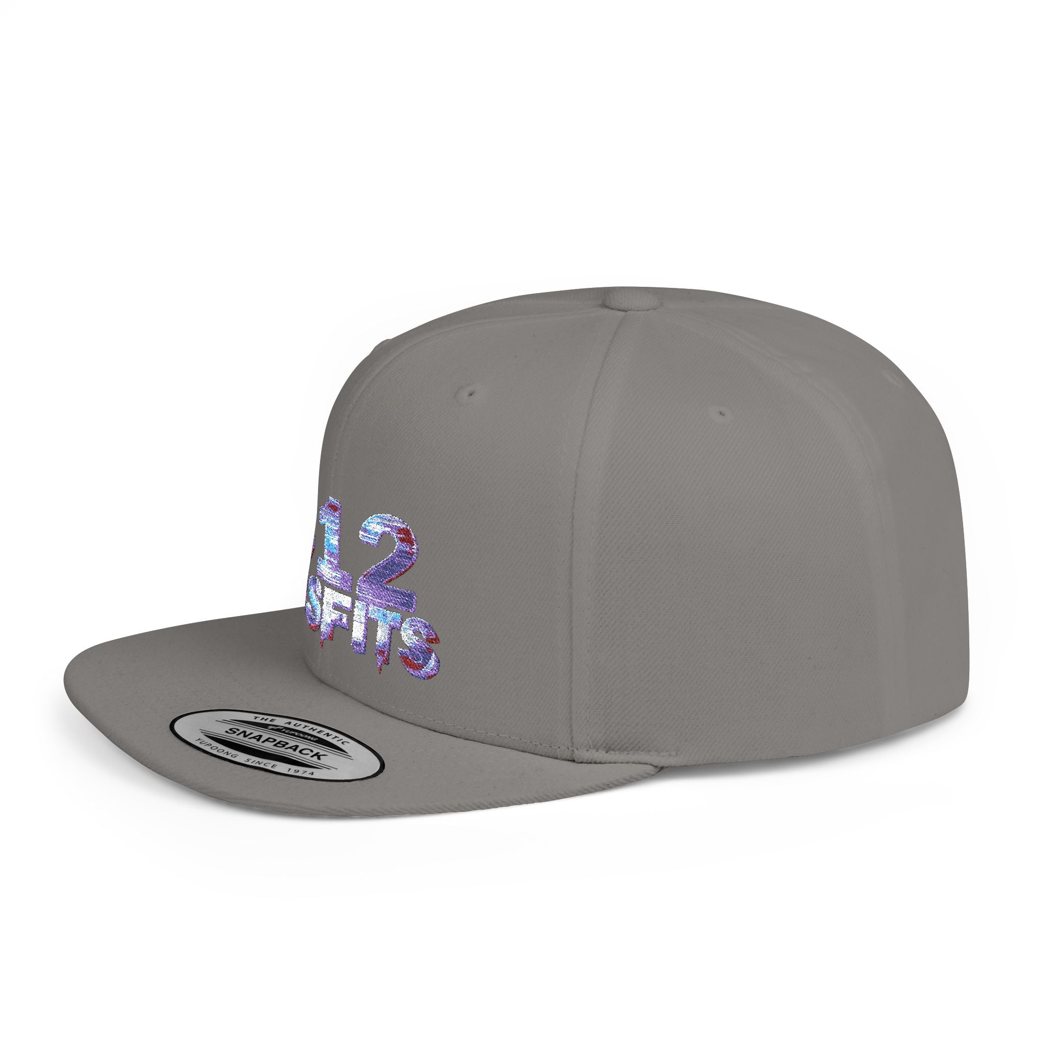 612 Misfits Flat Bill Snapback Hat – Retro Graphic Streetwear Cap