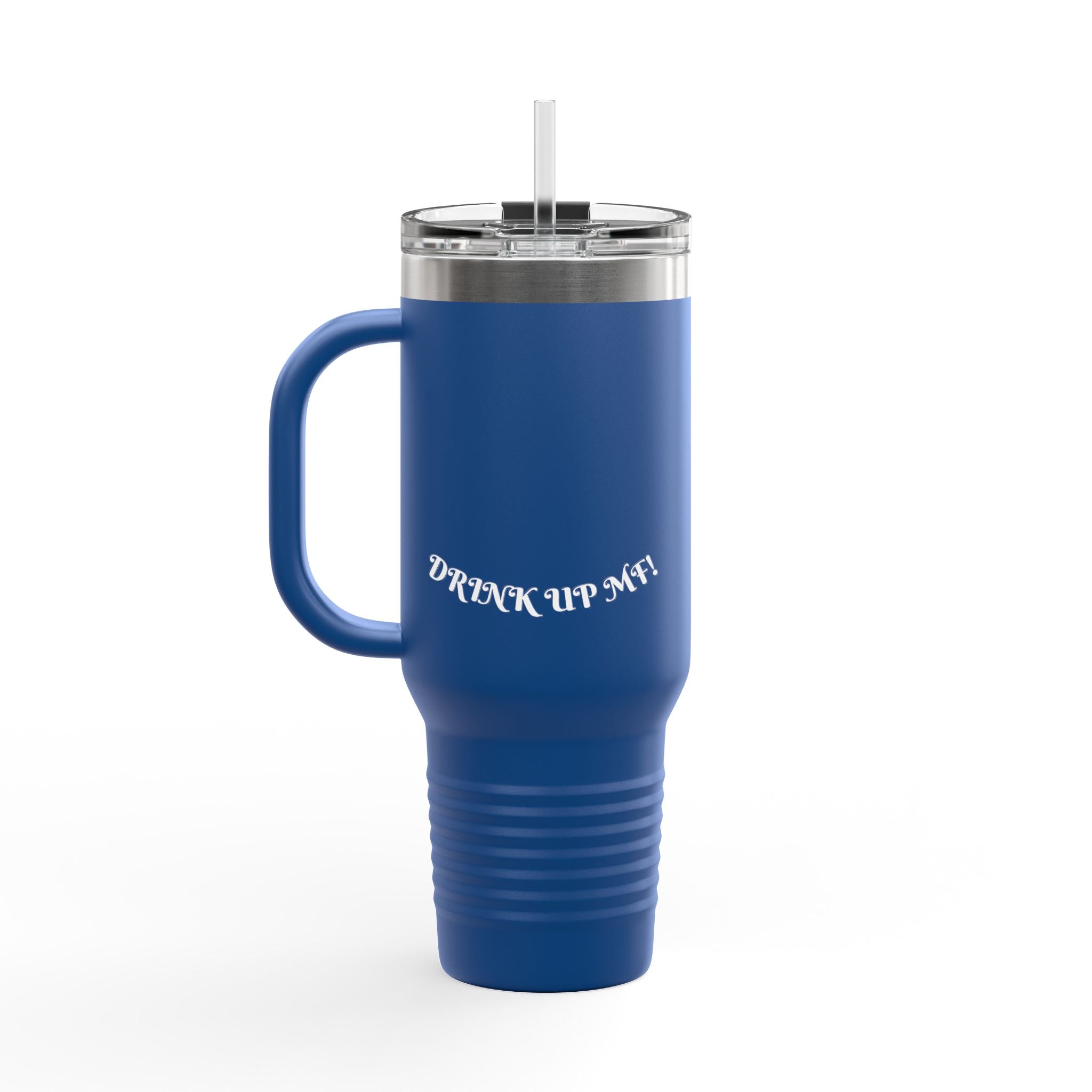 Travel Mug, Humorous Aliens Monsters Ghosts Design, 40oz