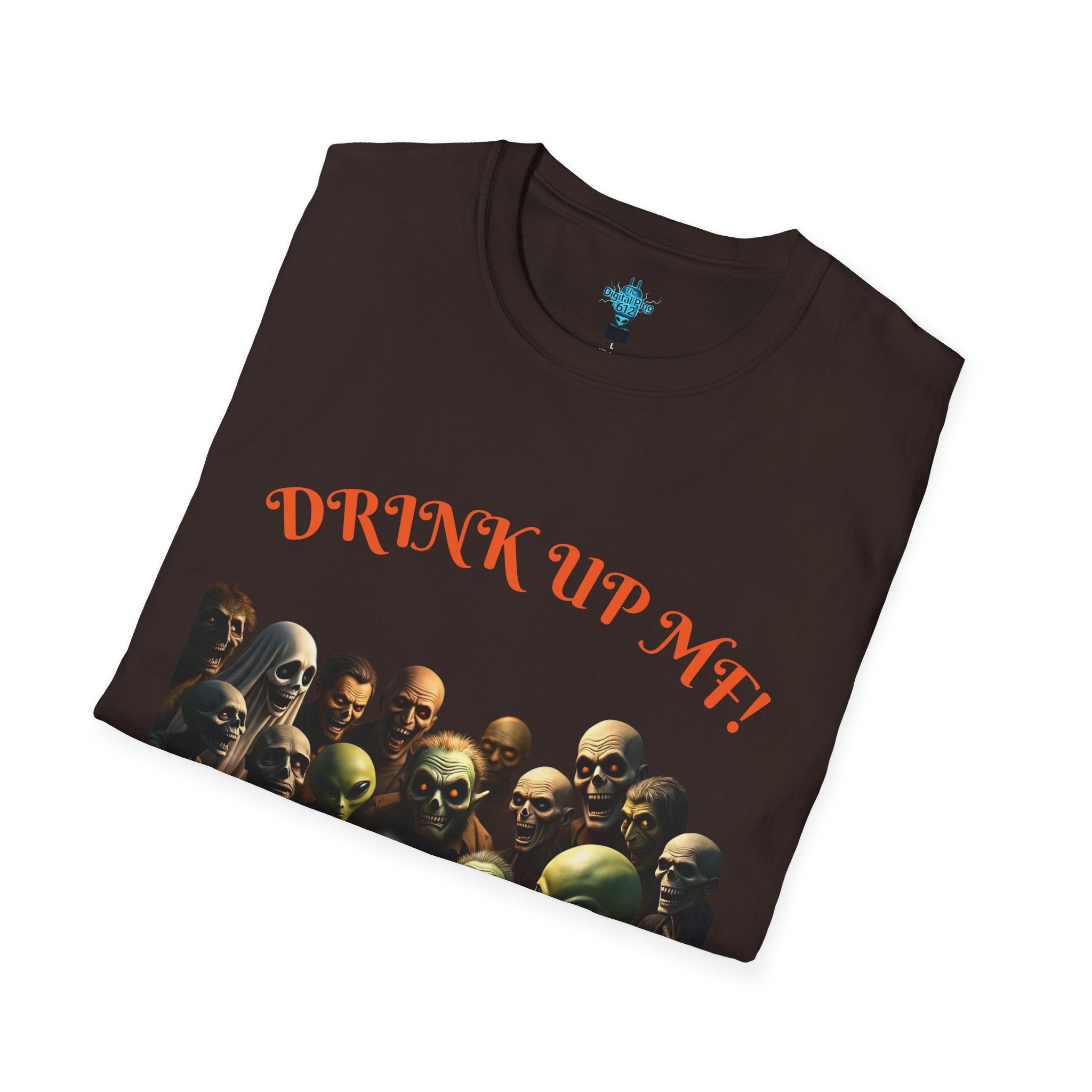 VYBZ Humorous Monster Unisex T-Shirt - Classic Quote Design