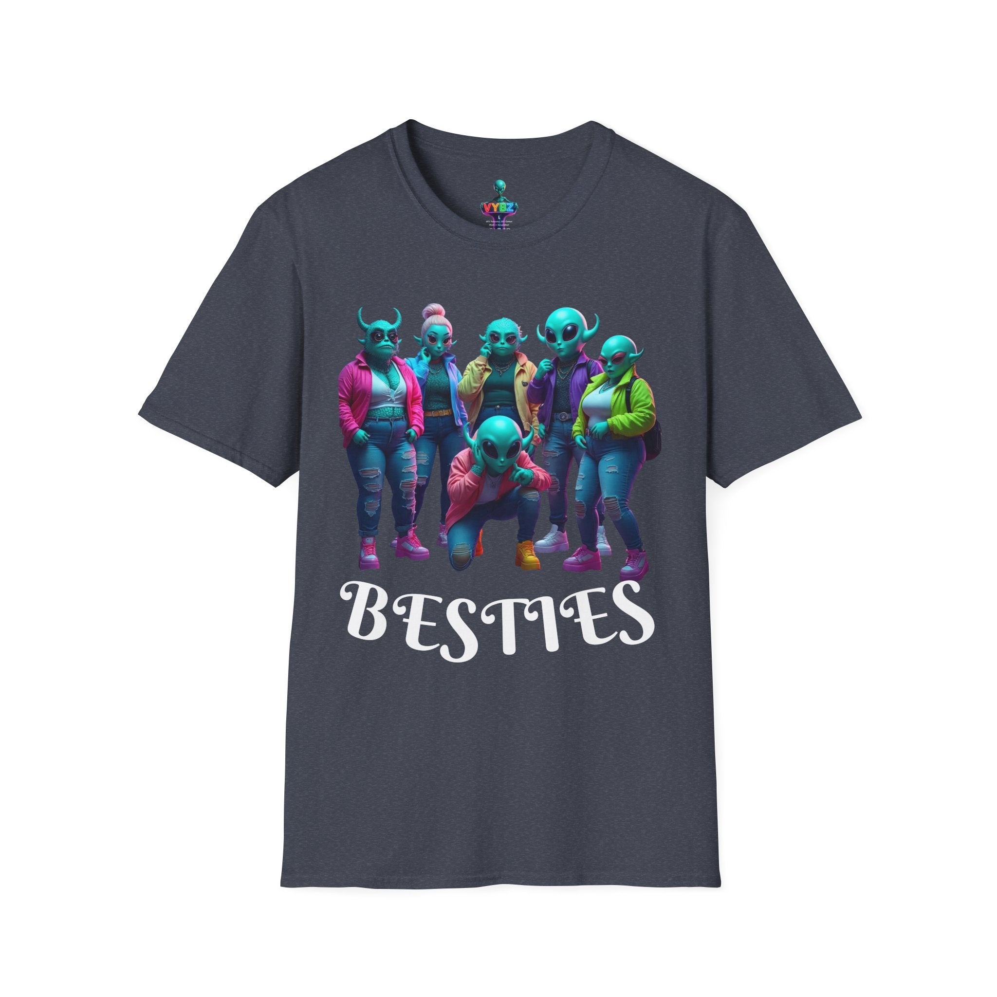 VYBZ "Besties" Unisex Softstyle T-Shirt