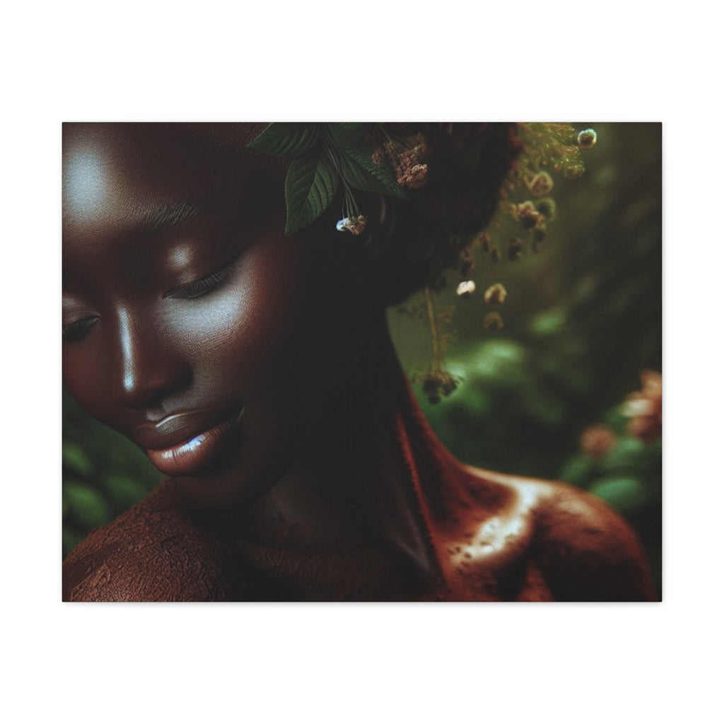 Elegant Mother Nature Canvas Art Print